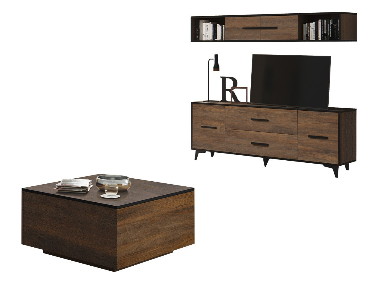 Набор для гостиной Avimora 116 (Грецкий орех)