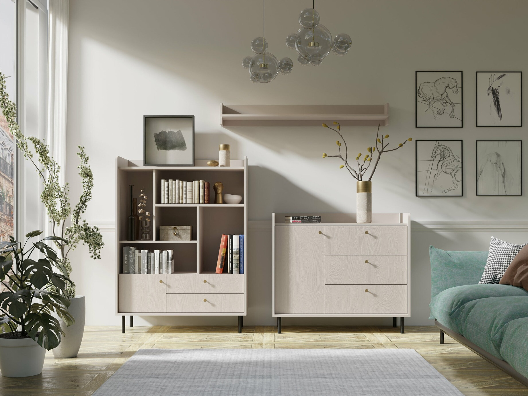 Настенная полка Sorsale 108