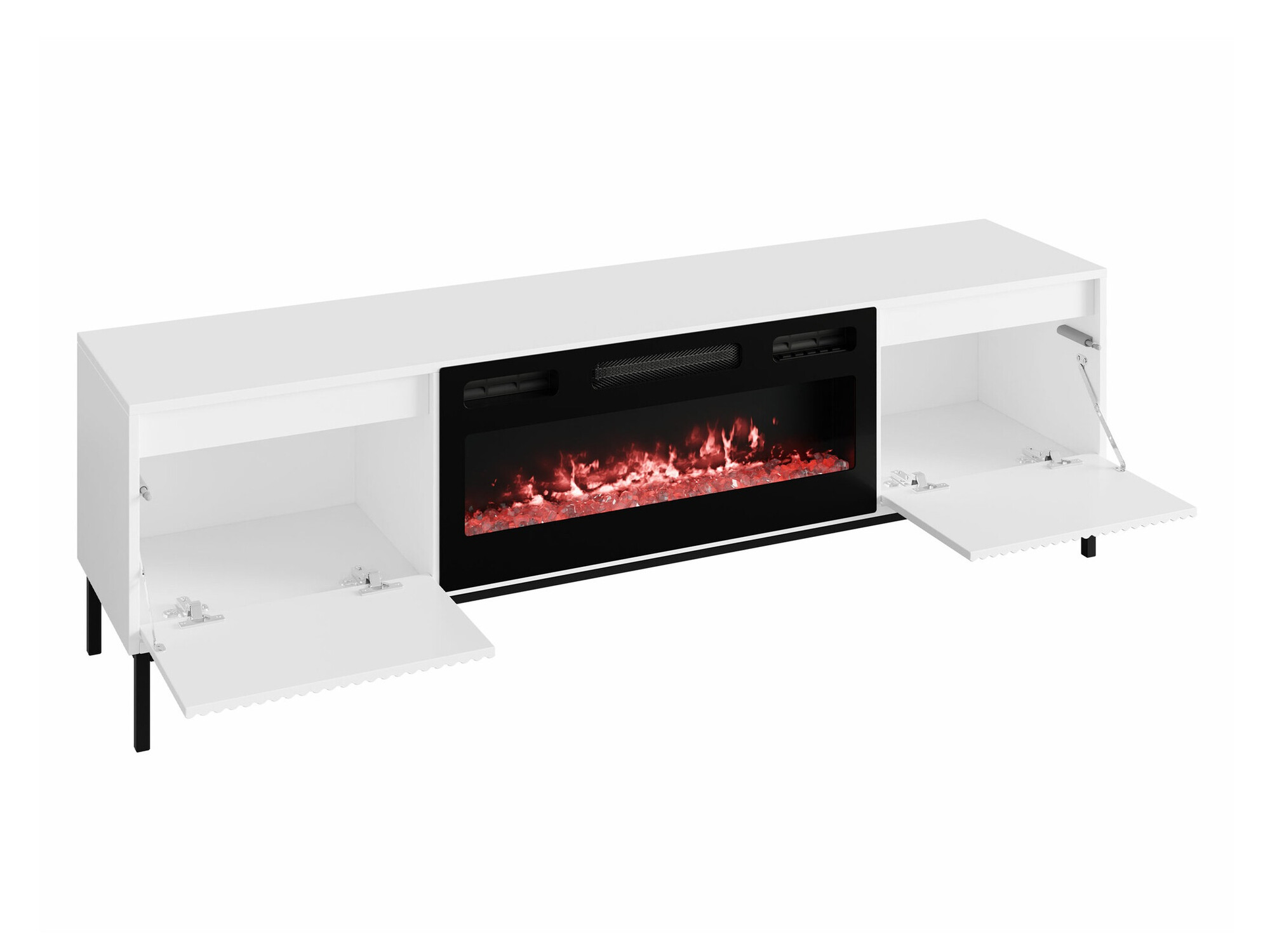 TV galds Comfivo Delruva 107 (Melns)