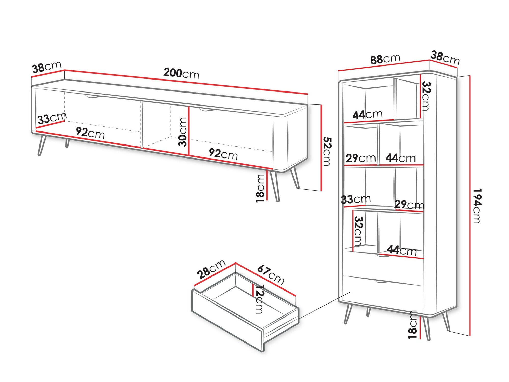 Viesistabas komplekts Versoe 107 (Bēšs)