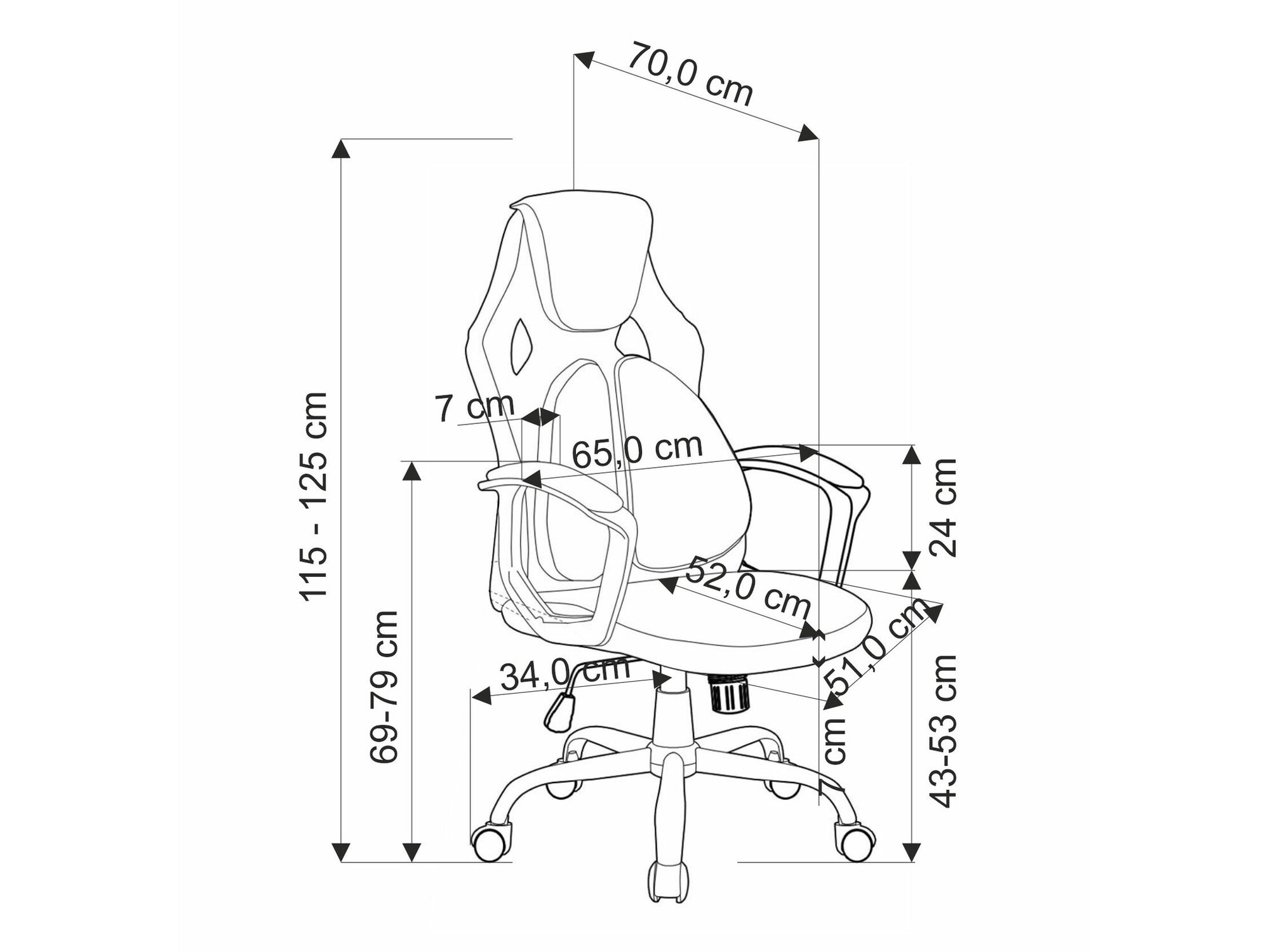 Офисный стул Houston 1854