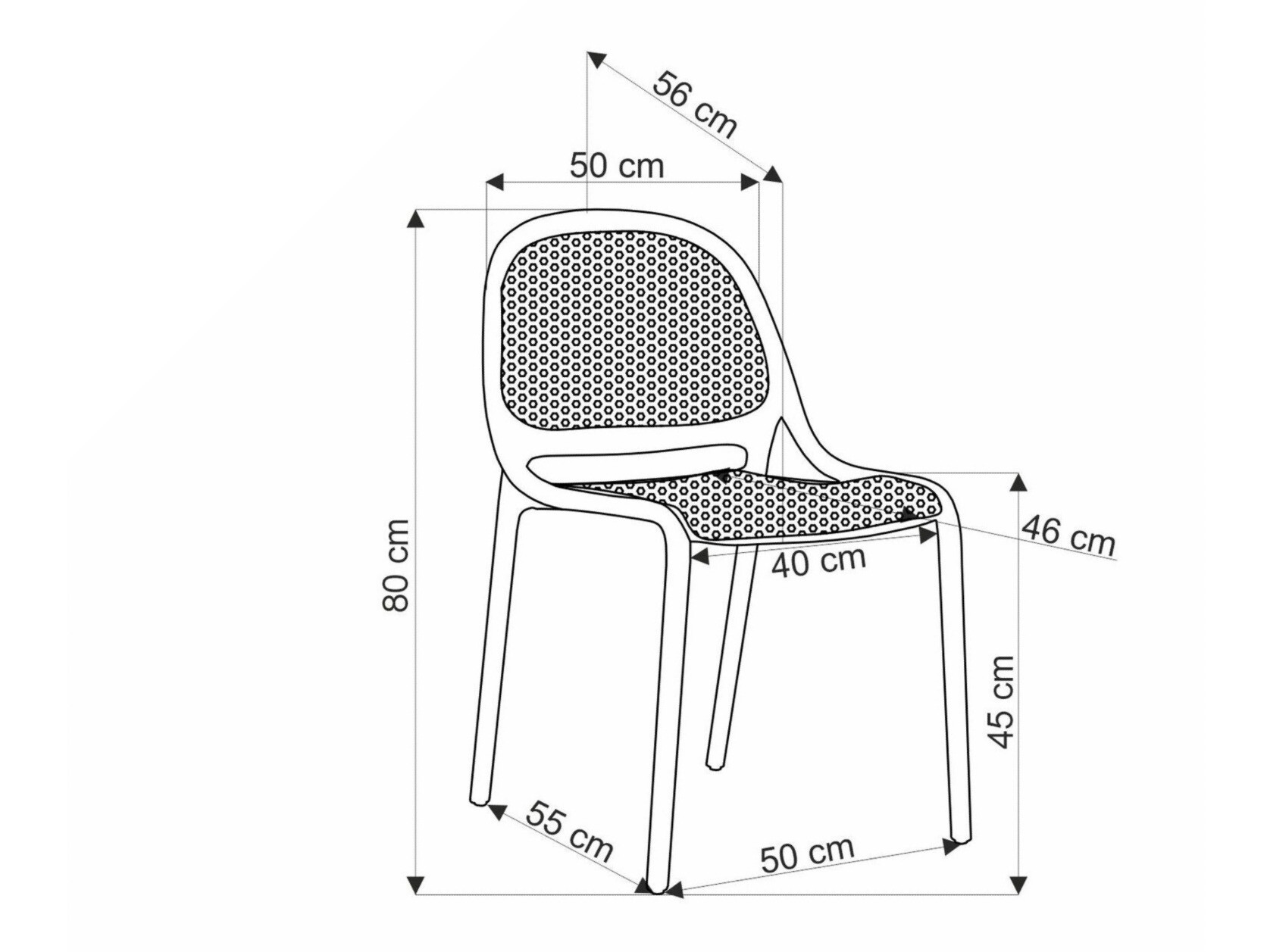 Садовый стул Houston 1672 (Хаки)