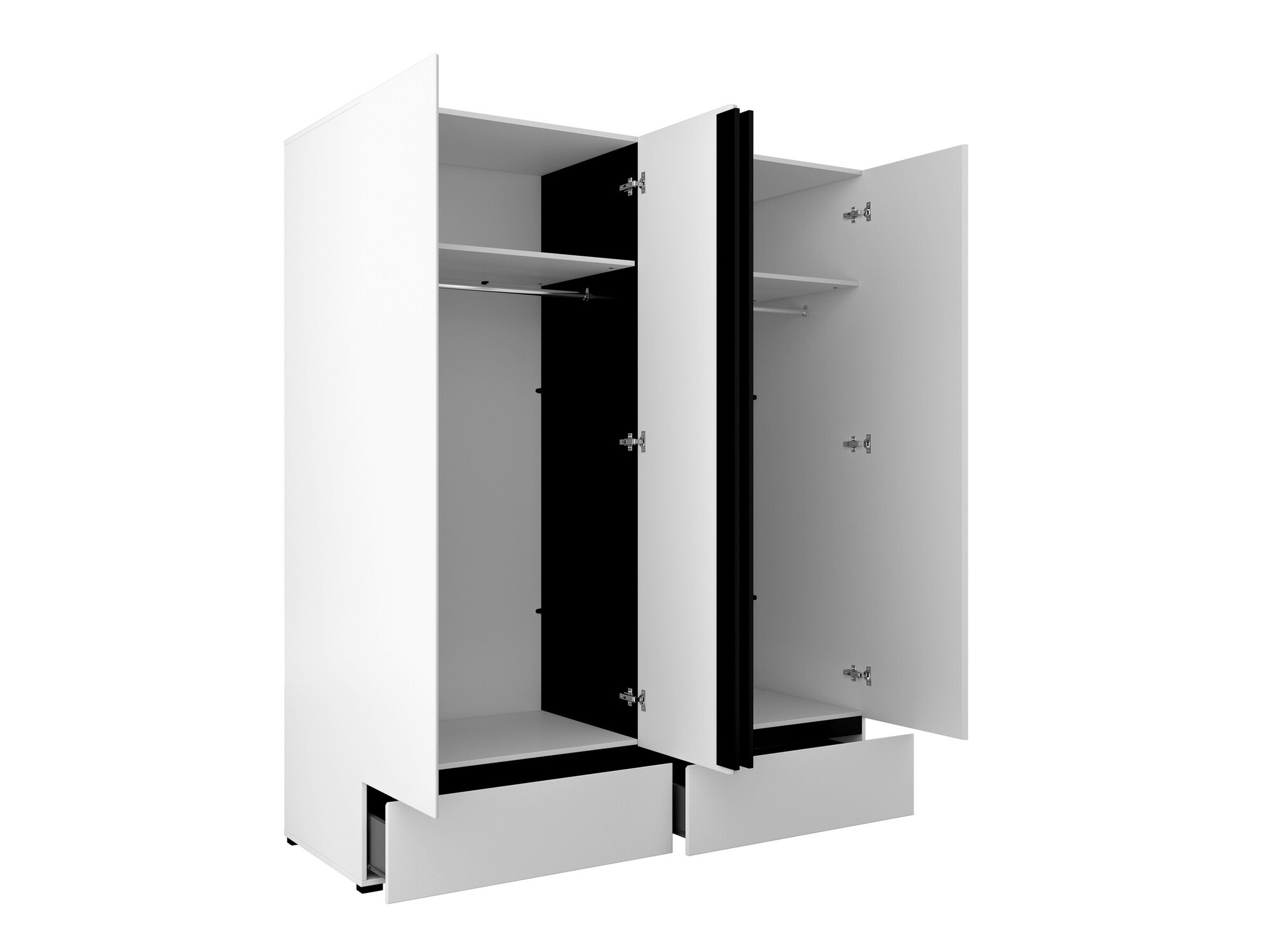 Guļamistabas komplekts Alfere 124 (Balts)