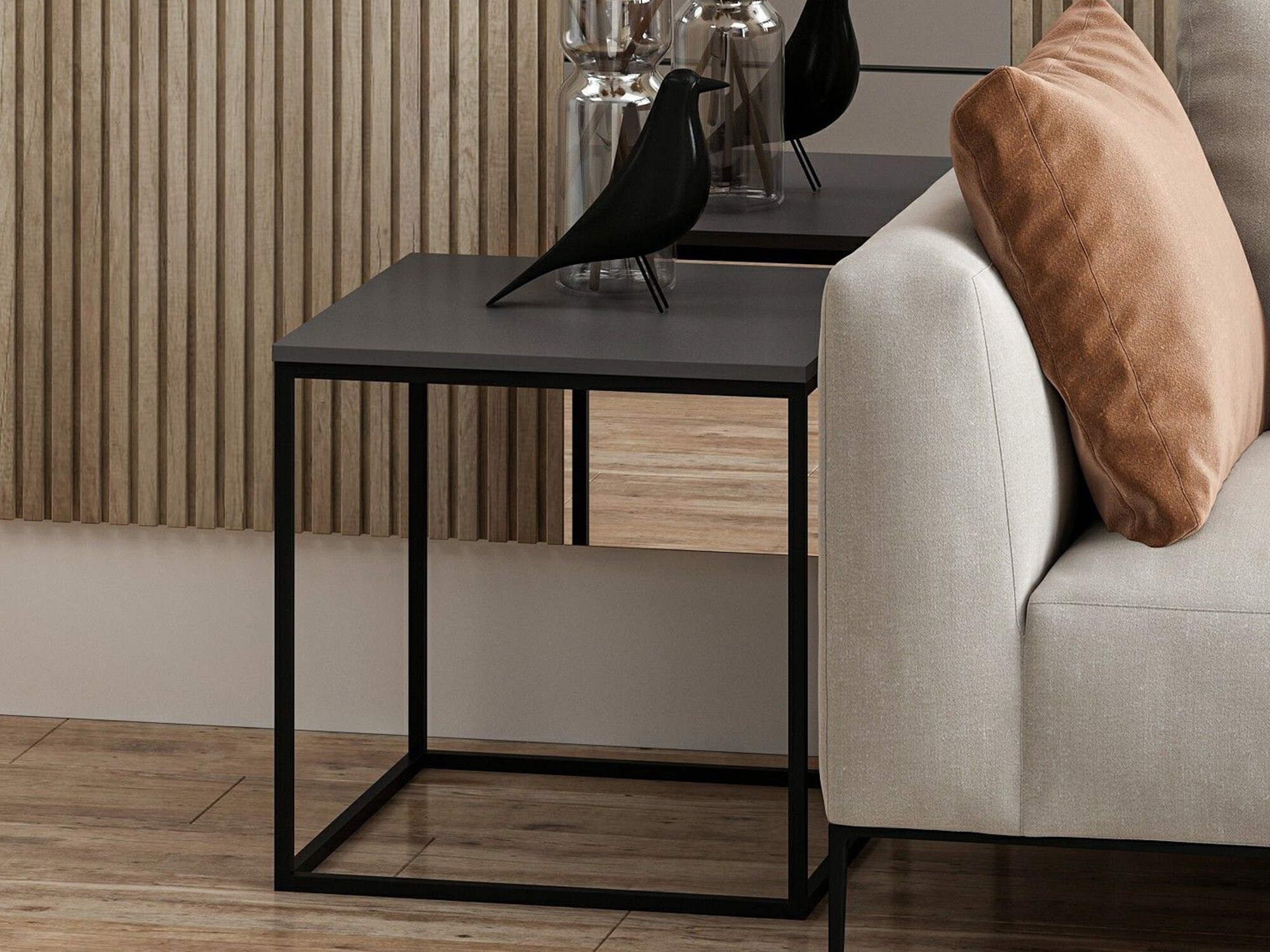 Кофейный столик Kailua 1307 (Чёрный + Антрацит)