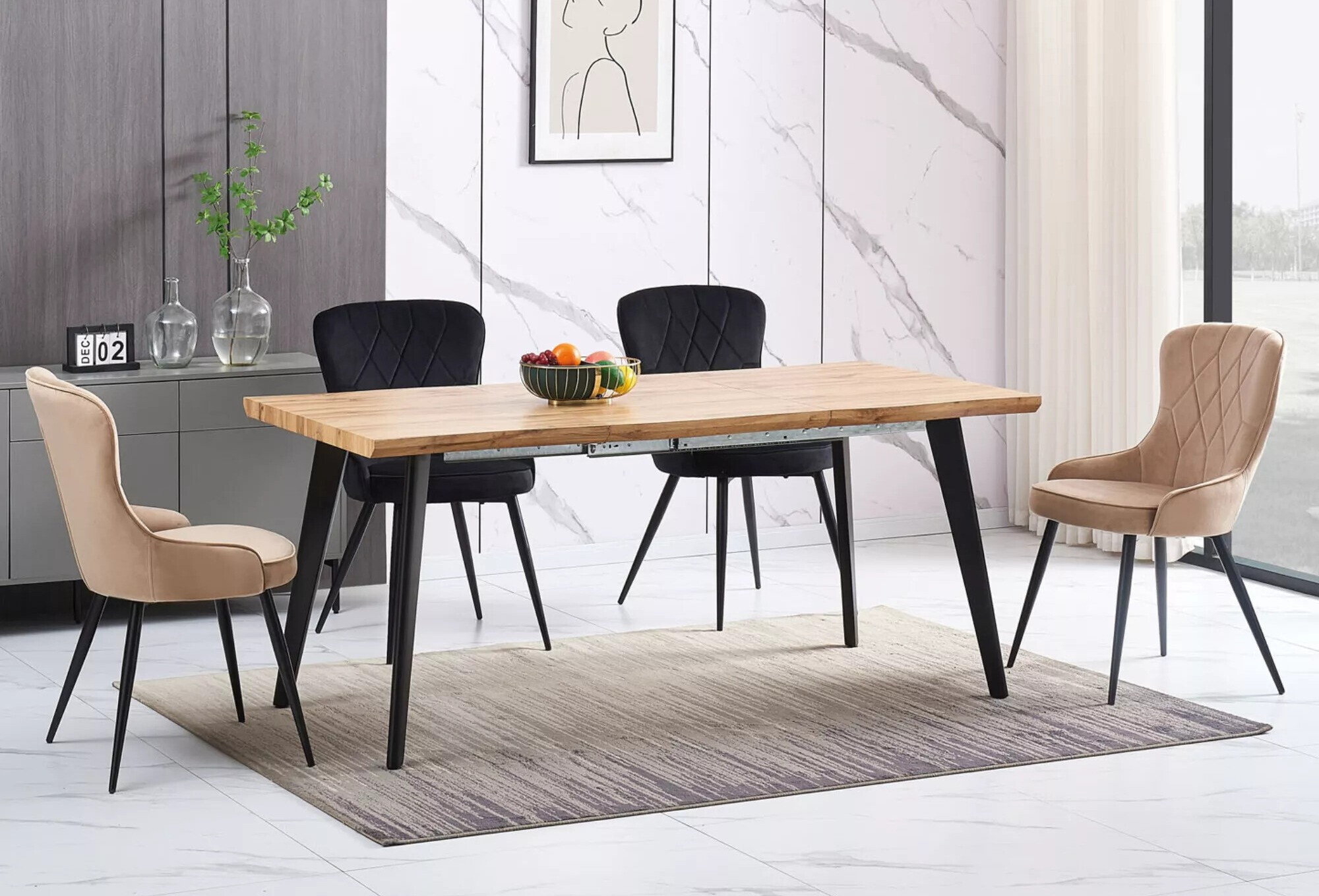 Krēsls Detroit 524 (Bēšs)