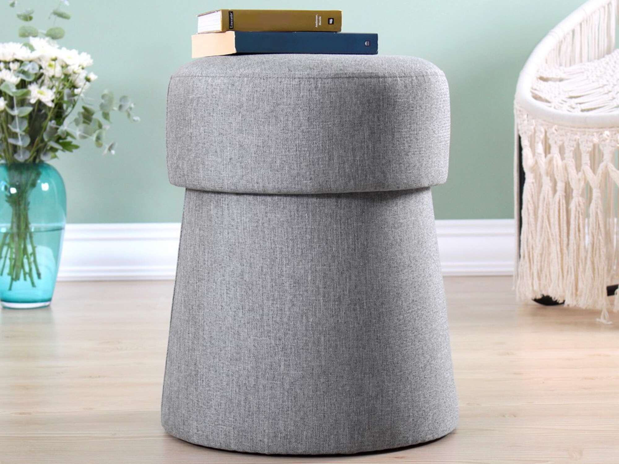 Pufs Altadena 482 (Gaiši pelēks)