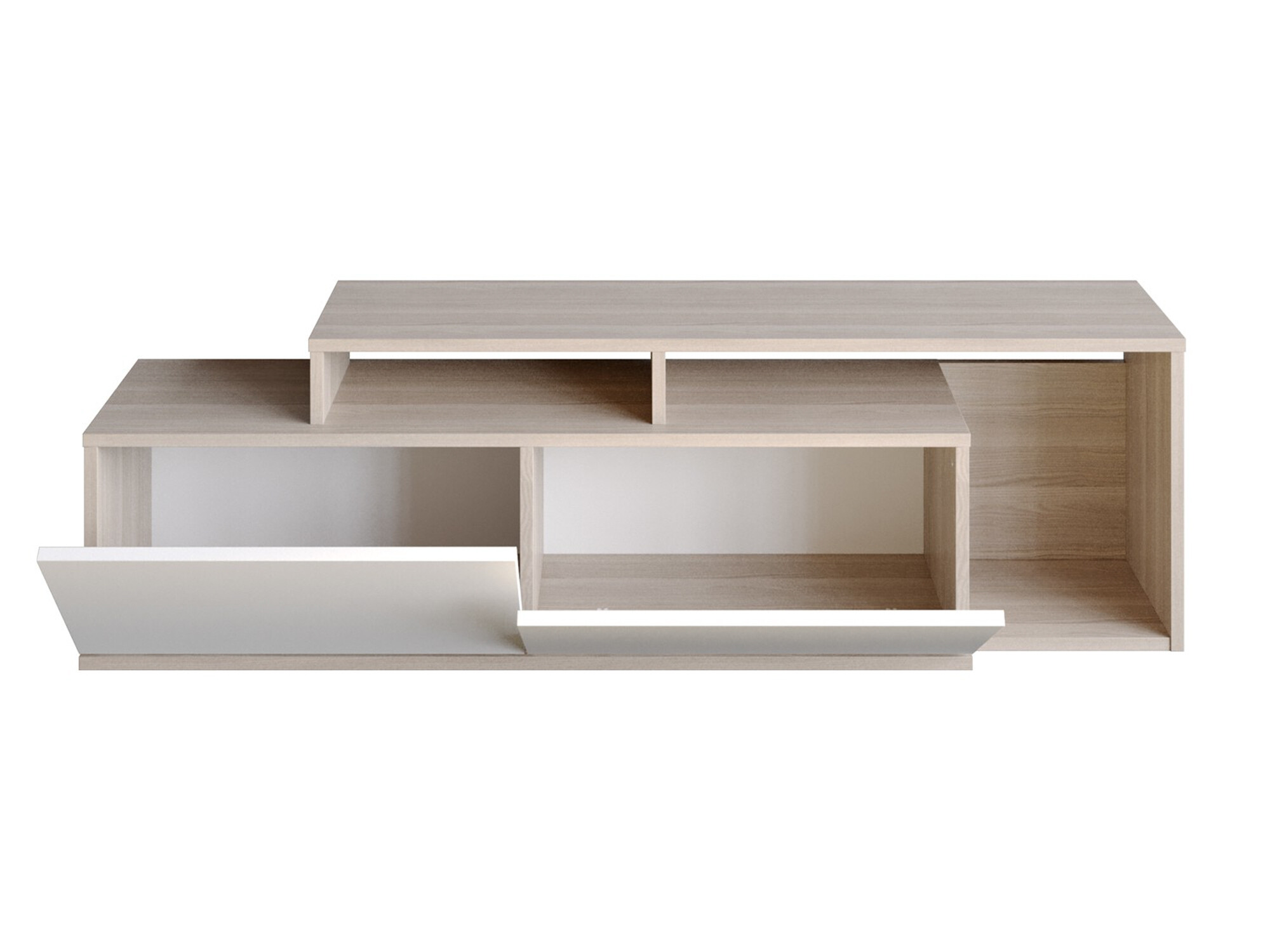 TV galds Kailua 1319 (Balts + Riekstkoks)