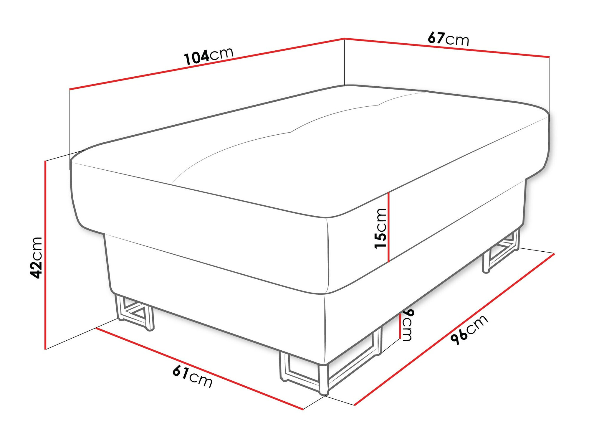 Mīkstais sols Comfivo 238 (Manila 18)