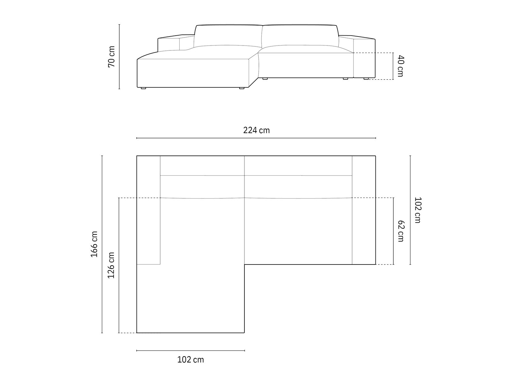 Stūra dīvāns Lomcalu 101 (Megan 367)