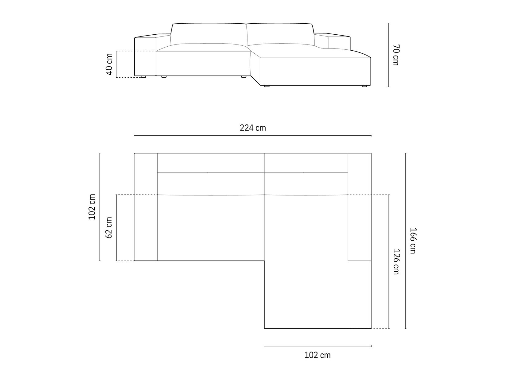 Угловой диван Lomcalu 101 (Megan 351)