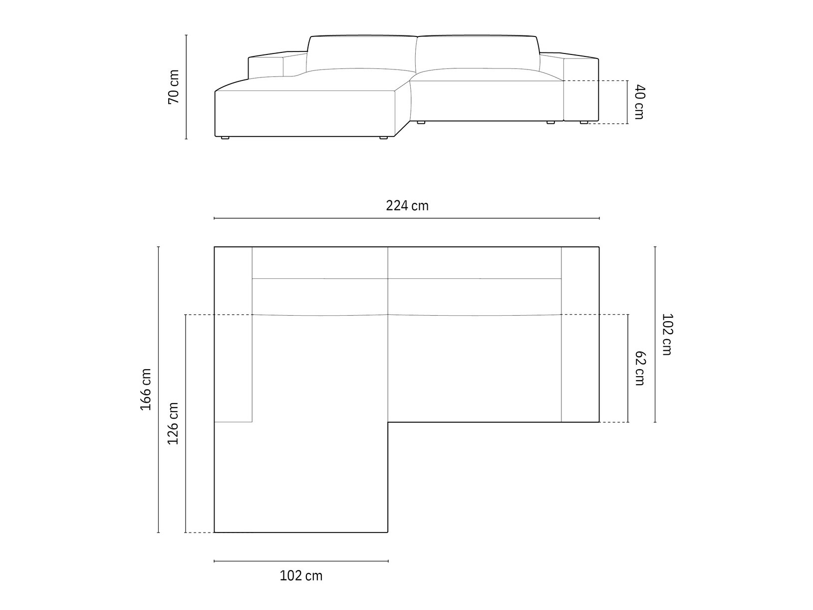 Угловой диван Lomcalu 101 (Megan 359)