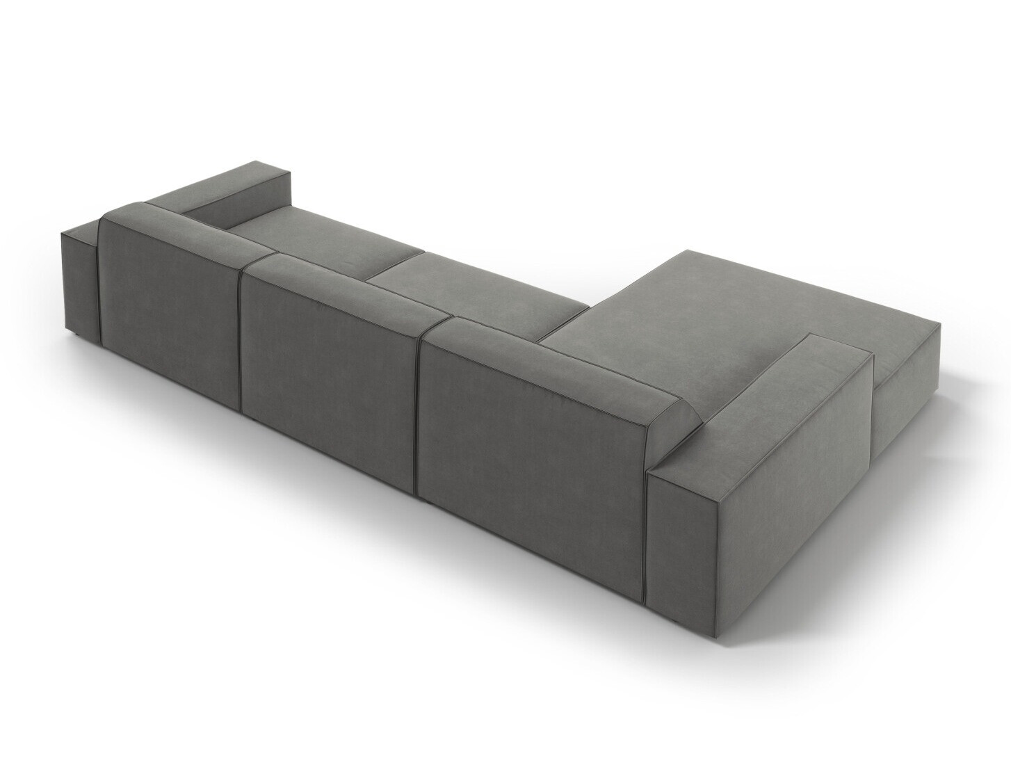 Moduļu stūra dīvāns Lomcalu 102 (Bluvel 13)