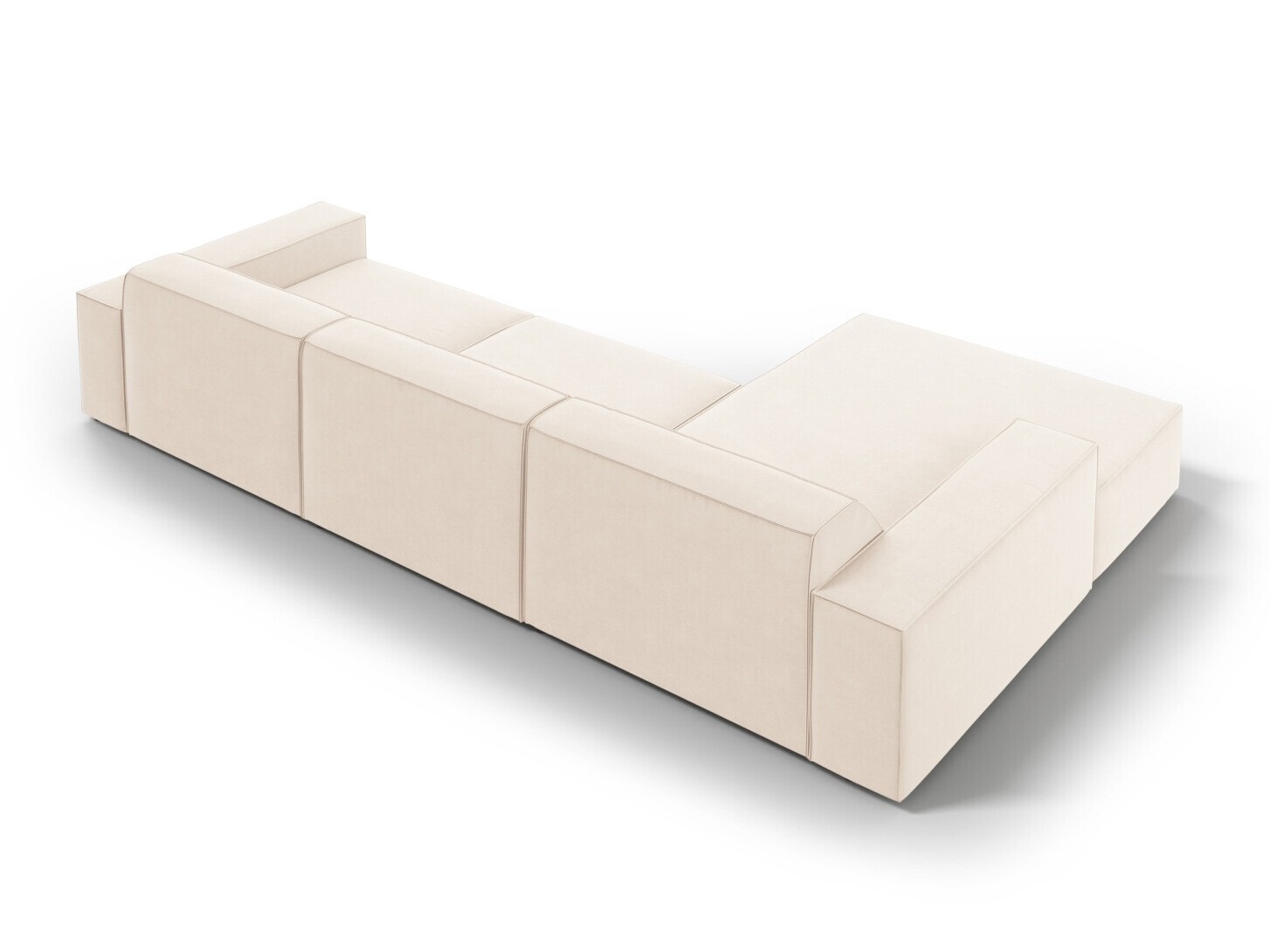 Moduļu stūra dīvāns Lomcalu 102 (Bluvel 22)