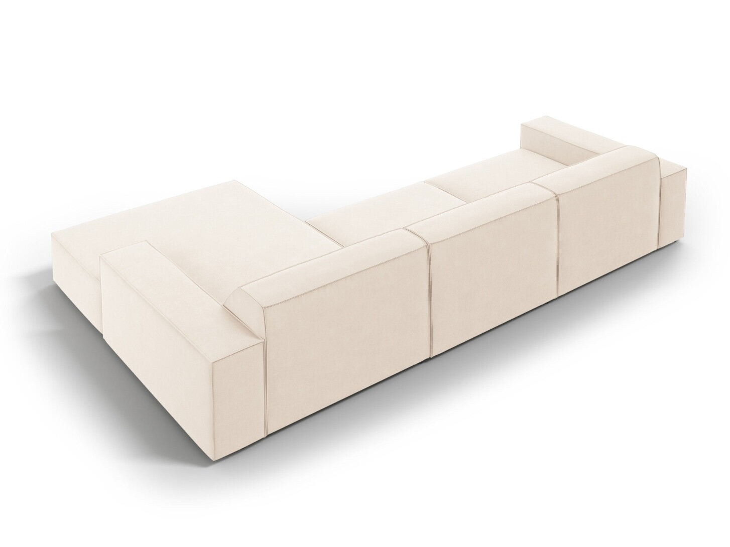 Moduļu stūra dīvāns Lomcalu 102 (Bluvel 22)