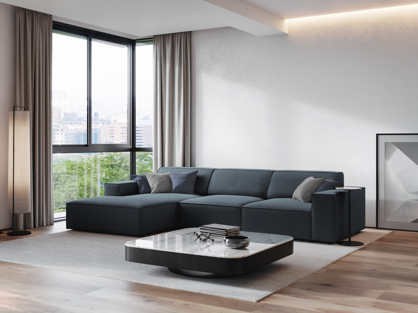 Stūra dīvāns Lomcalu 102 (Megan 361)