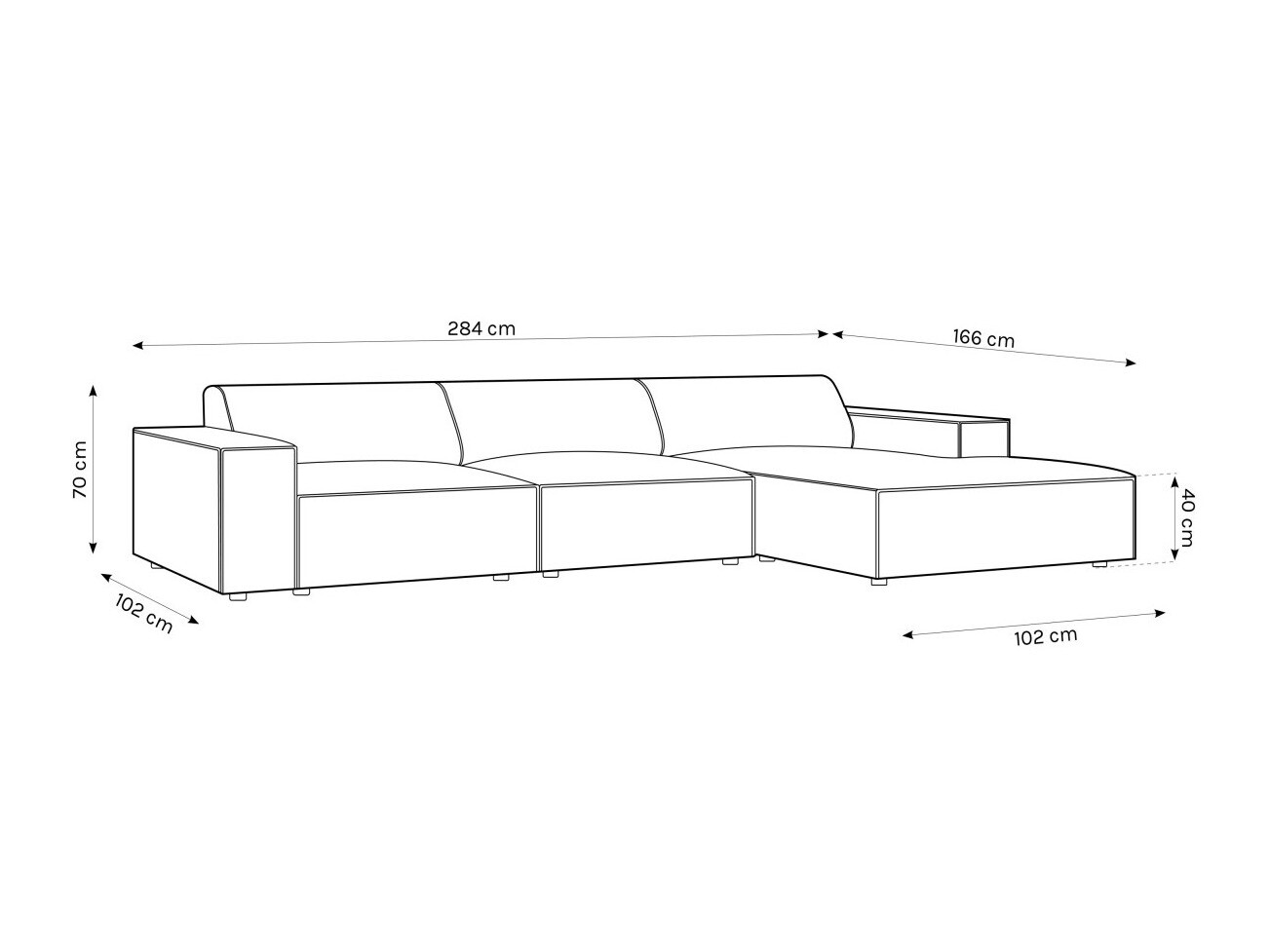 Угловой диван Lomcalu 102 (Bluvel 22)