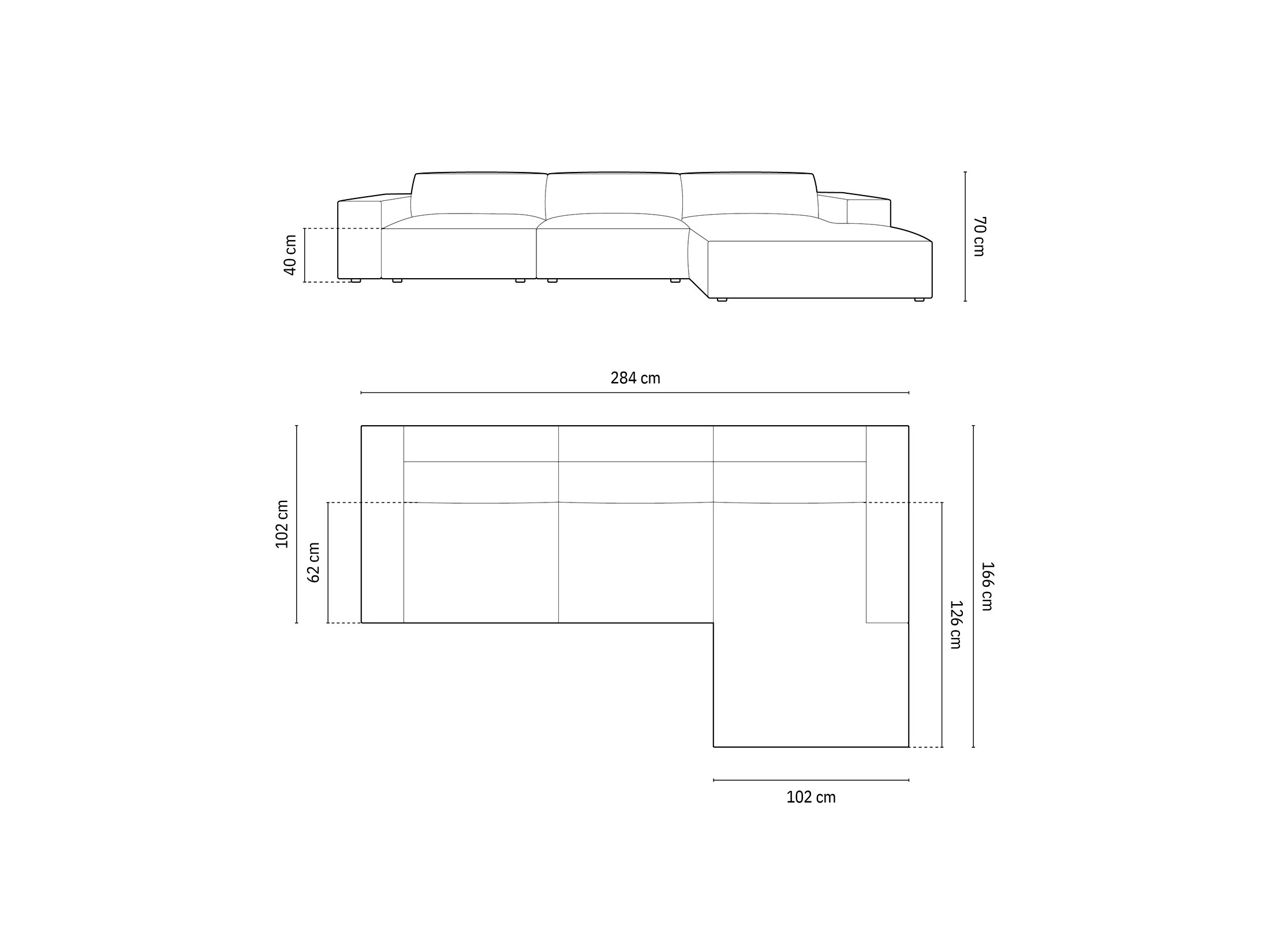 Угловой диван Lomcalu 102 (Megan 367)