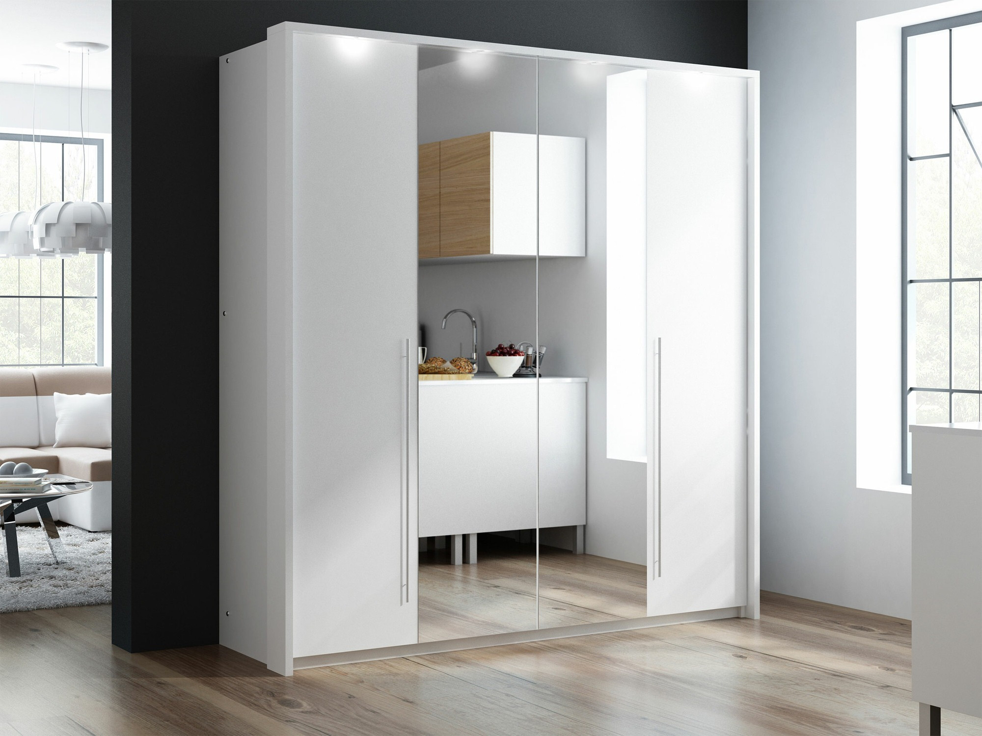 Skapis Honolulu 237 (Balts)