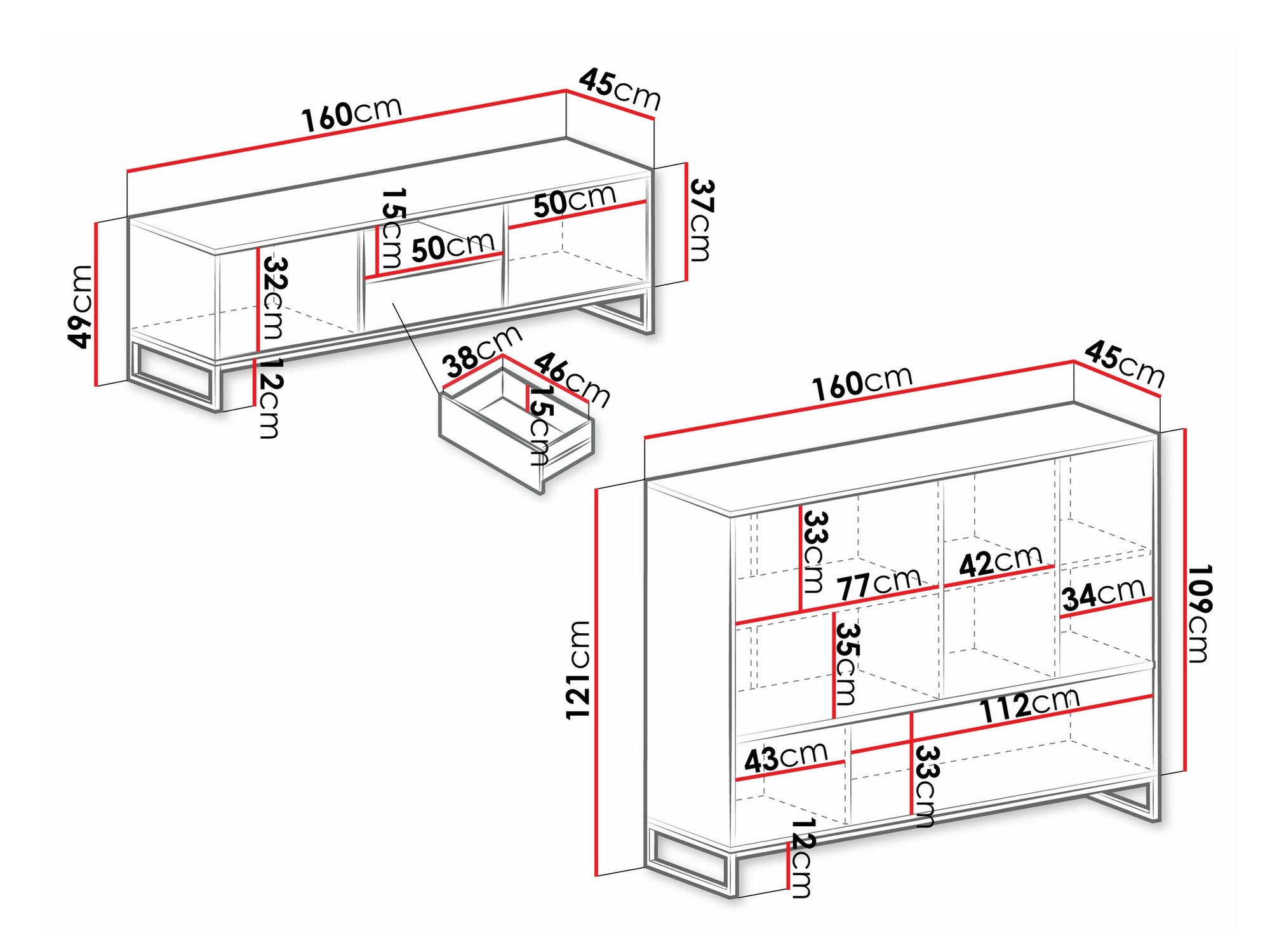 Набор для гостиной Calcalo 109 (Бежевый)