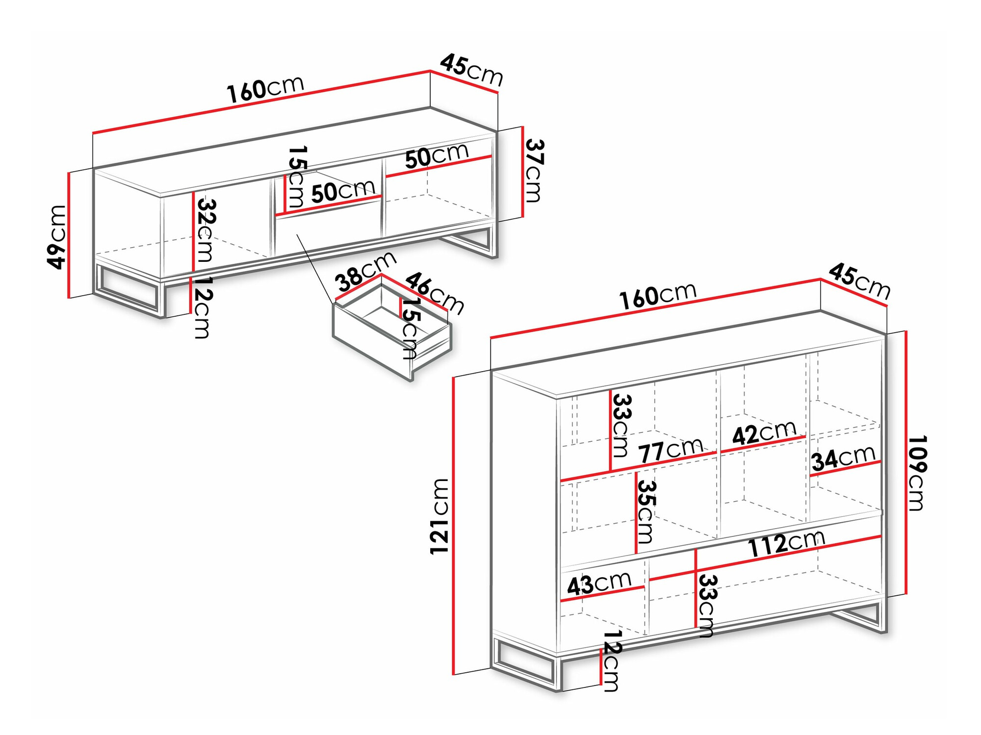 Набор для гостиной Calcalo 109 (Зелёный)