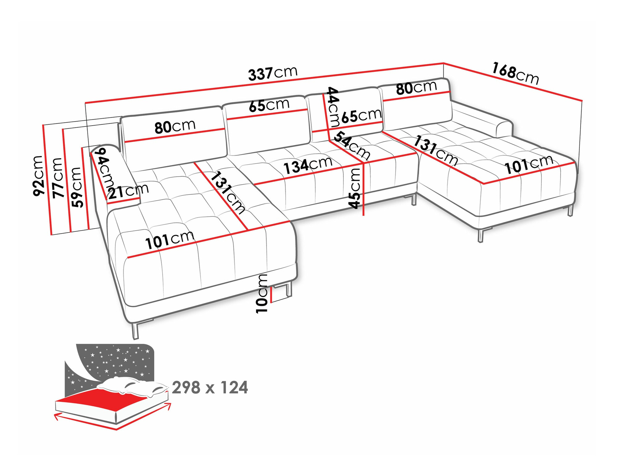 Stūra dīvāns Stonecrest 101 (Velo 633)