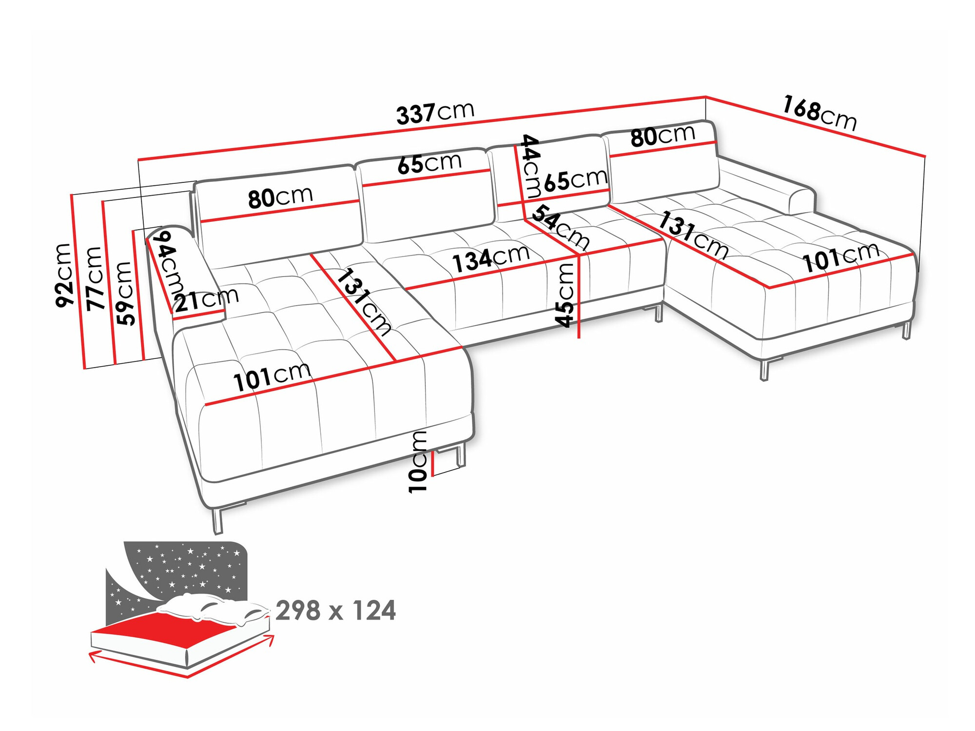 Угловой диван Stonecrest 101 (Velo 621)