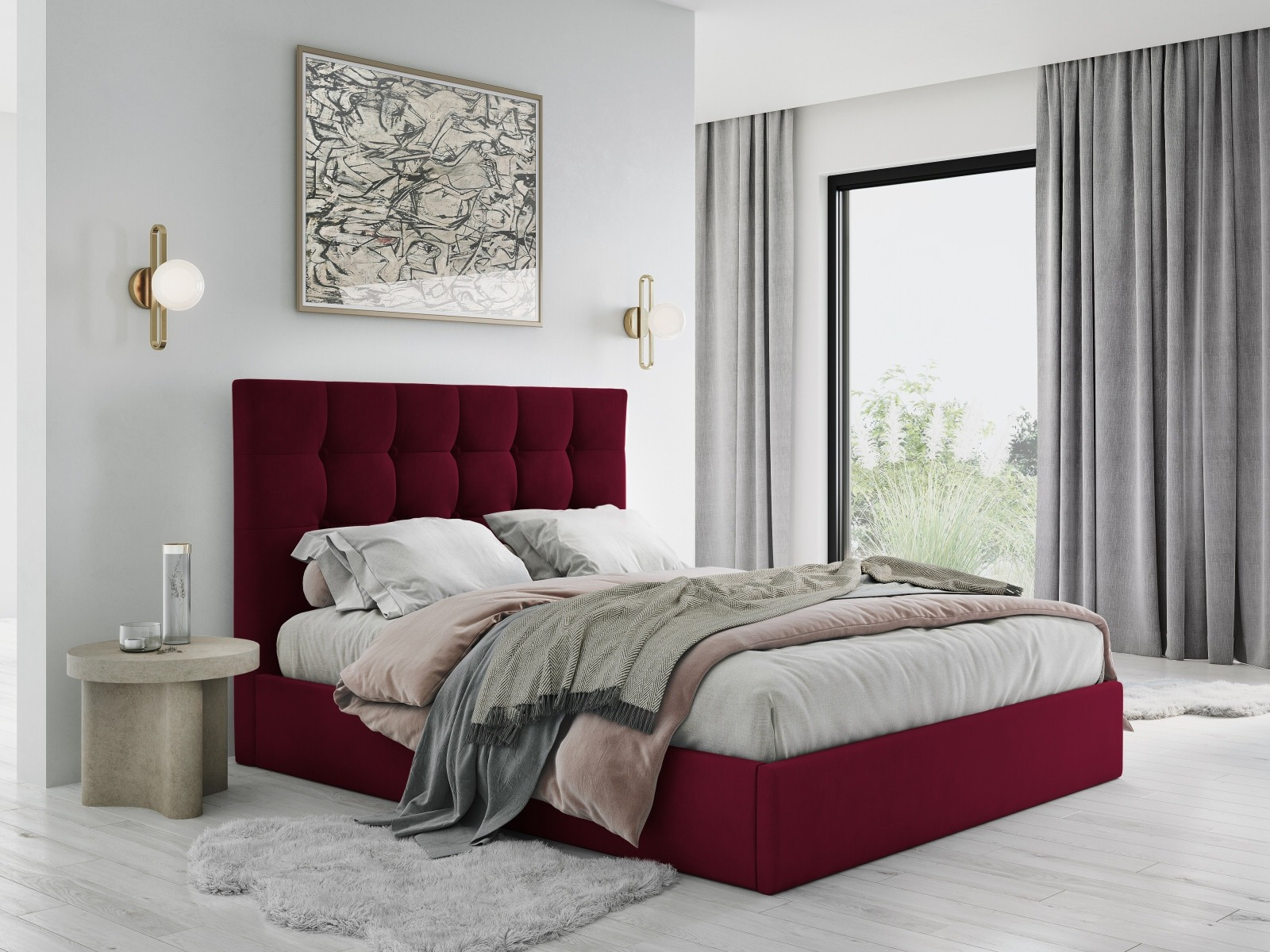 Кровать Beckley 110 (Matt Velvet 68)