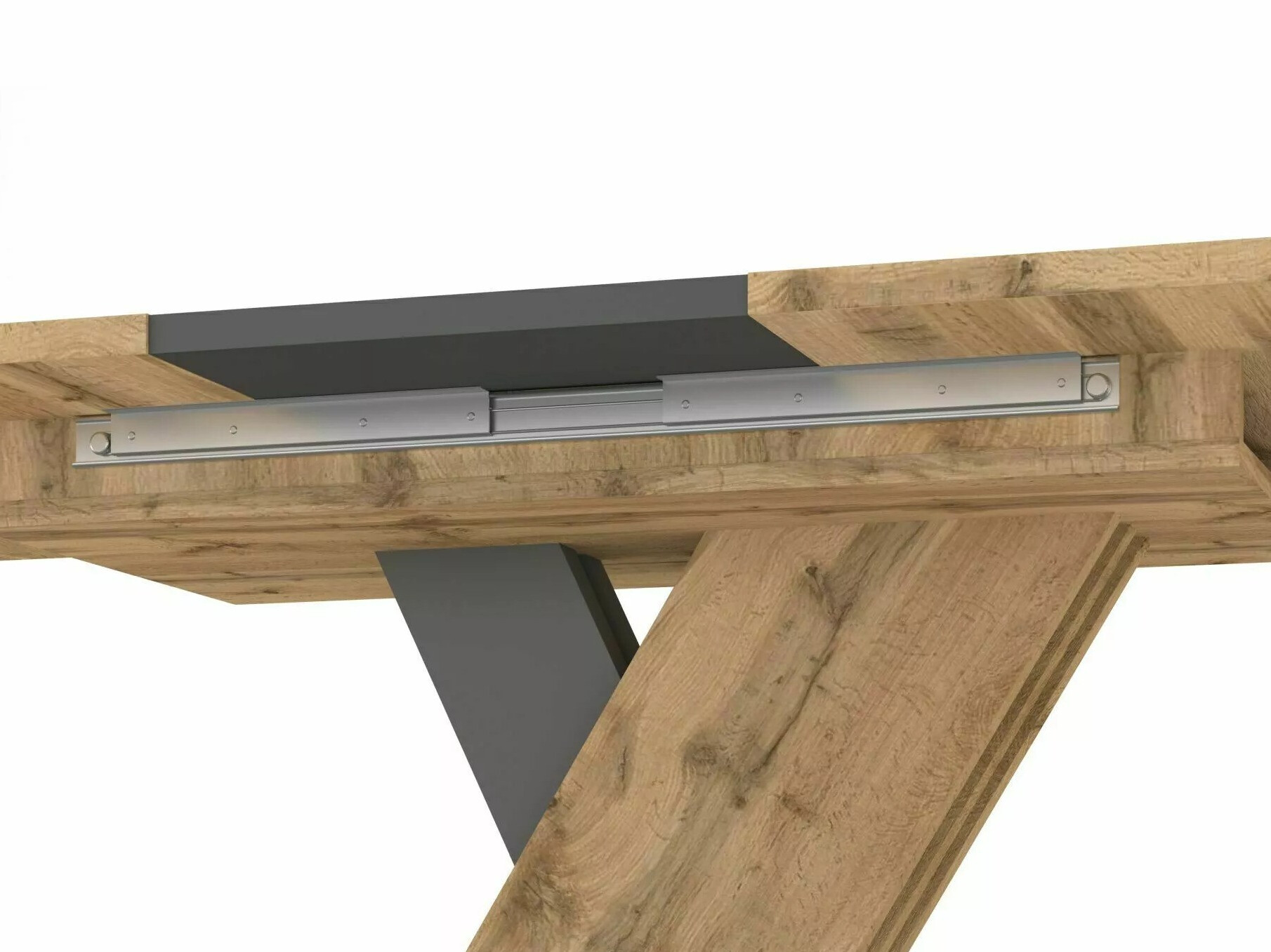 Galds Detroit 568 (Artisan ozols + Antracīts)