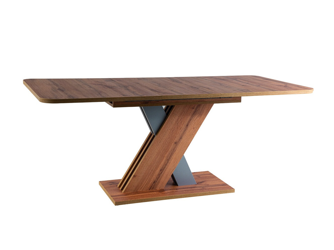 Galds Detroit 568 (Votan ozols + Pelēks)