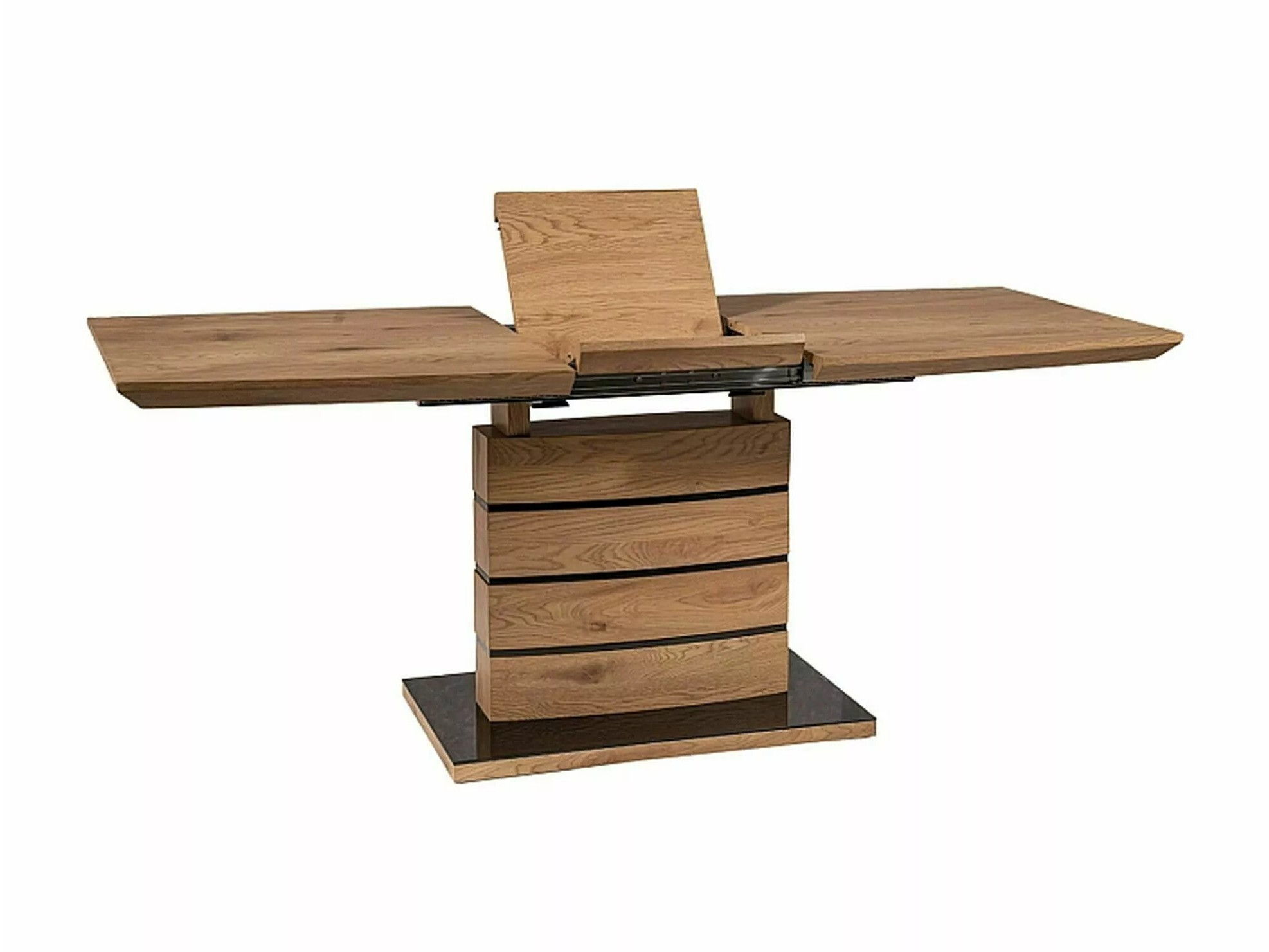 Galds Detroit 569 (Ozols + Glancēts melns)