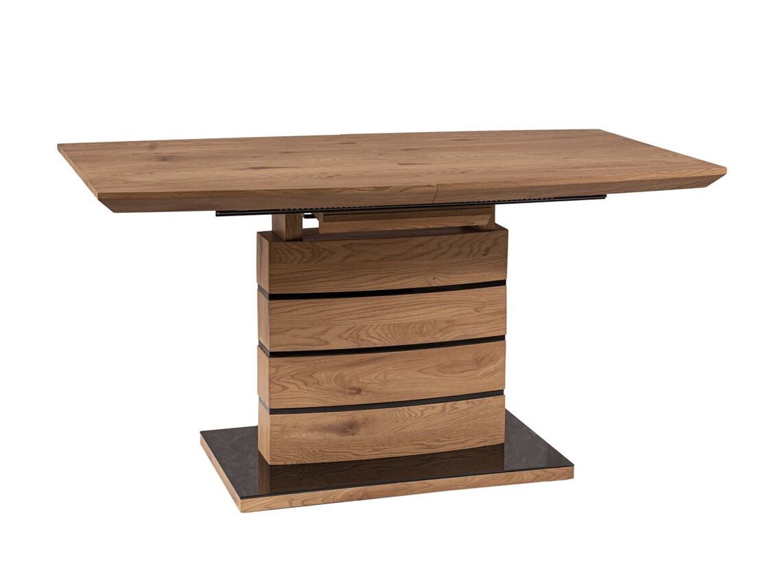 Galds Detroit 569 (Ozols + Glancēts melns)