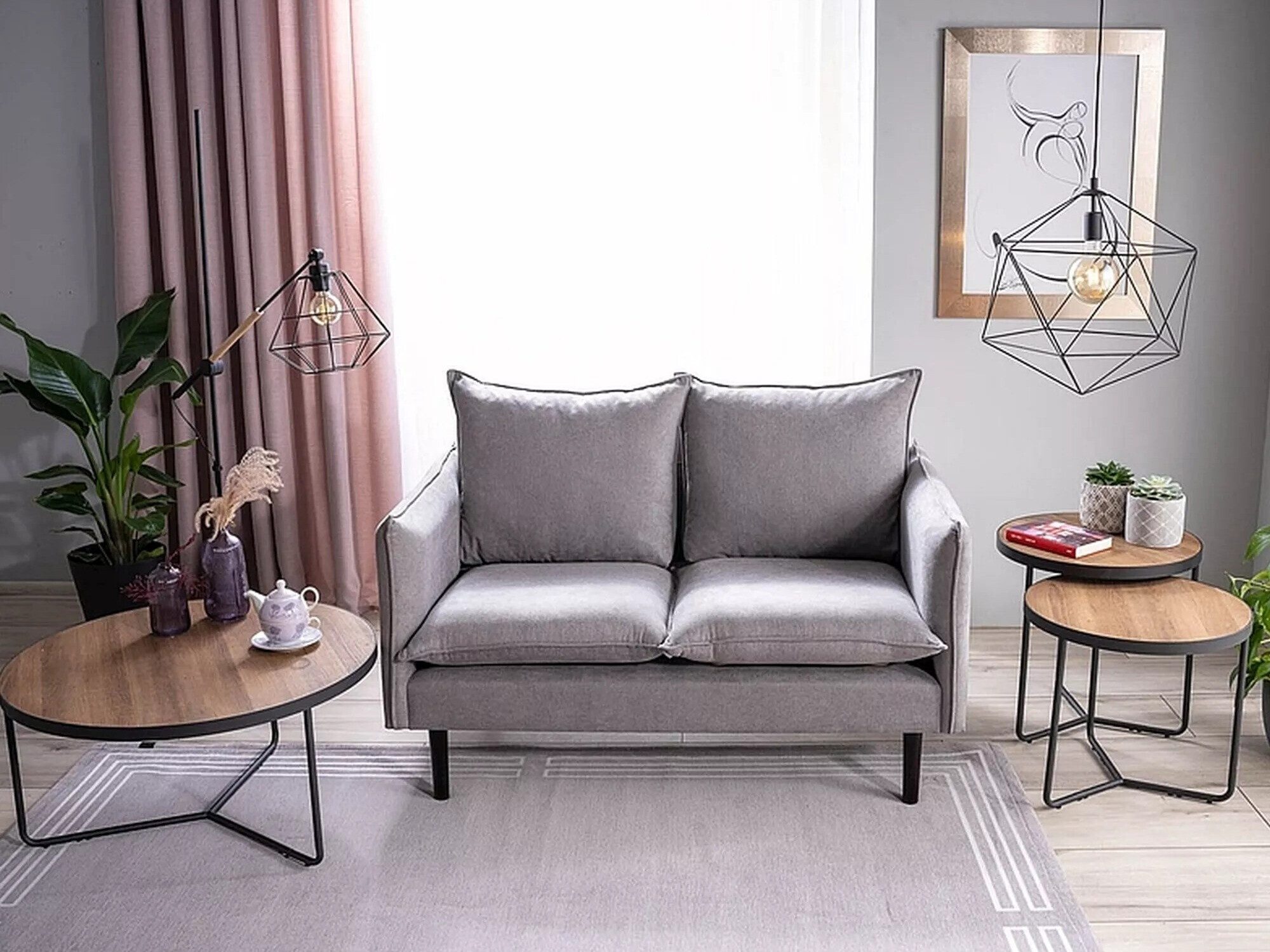 Комплект журнальных столиков Detroit 570 (Орех)