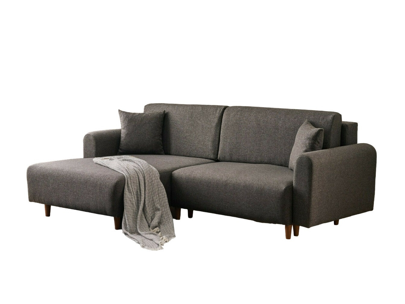 Stūra dīvāns Altadena 592 (Antracīts)