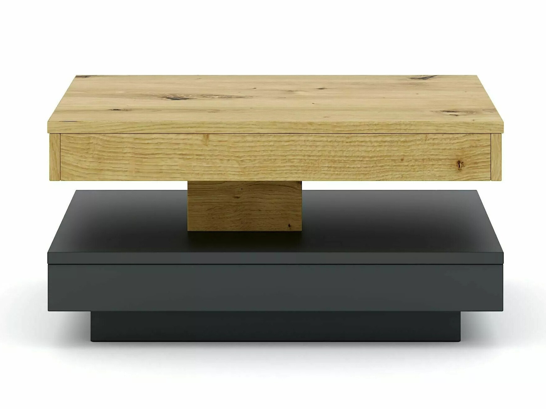 Журнальный столик - трансформер Detroit 579 (Artisan дуб + Антрацит)