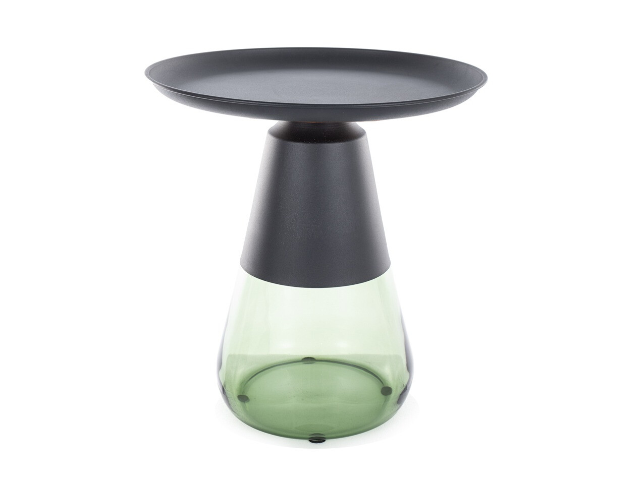 Žurnālu galdiņš Detroit 573 (Melns + Zaļš)