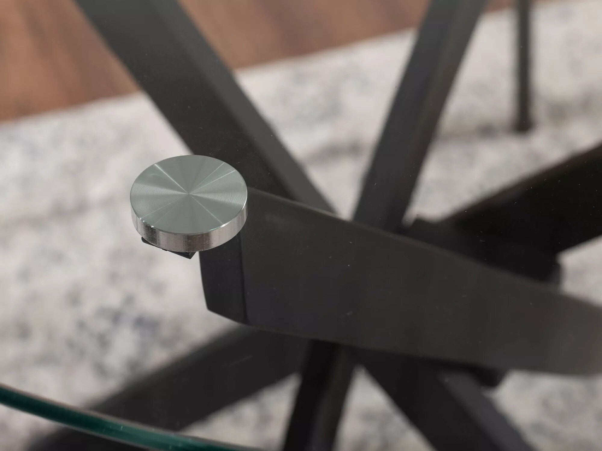 Žurnālu galdiņš Detroit 574 (Melns)