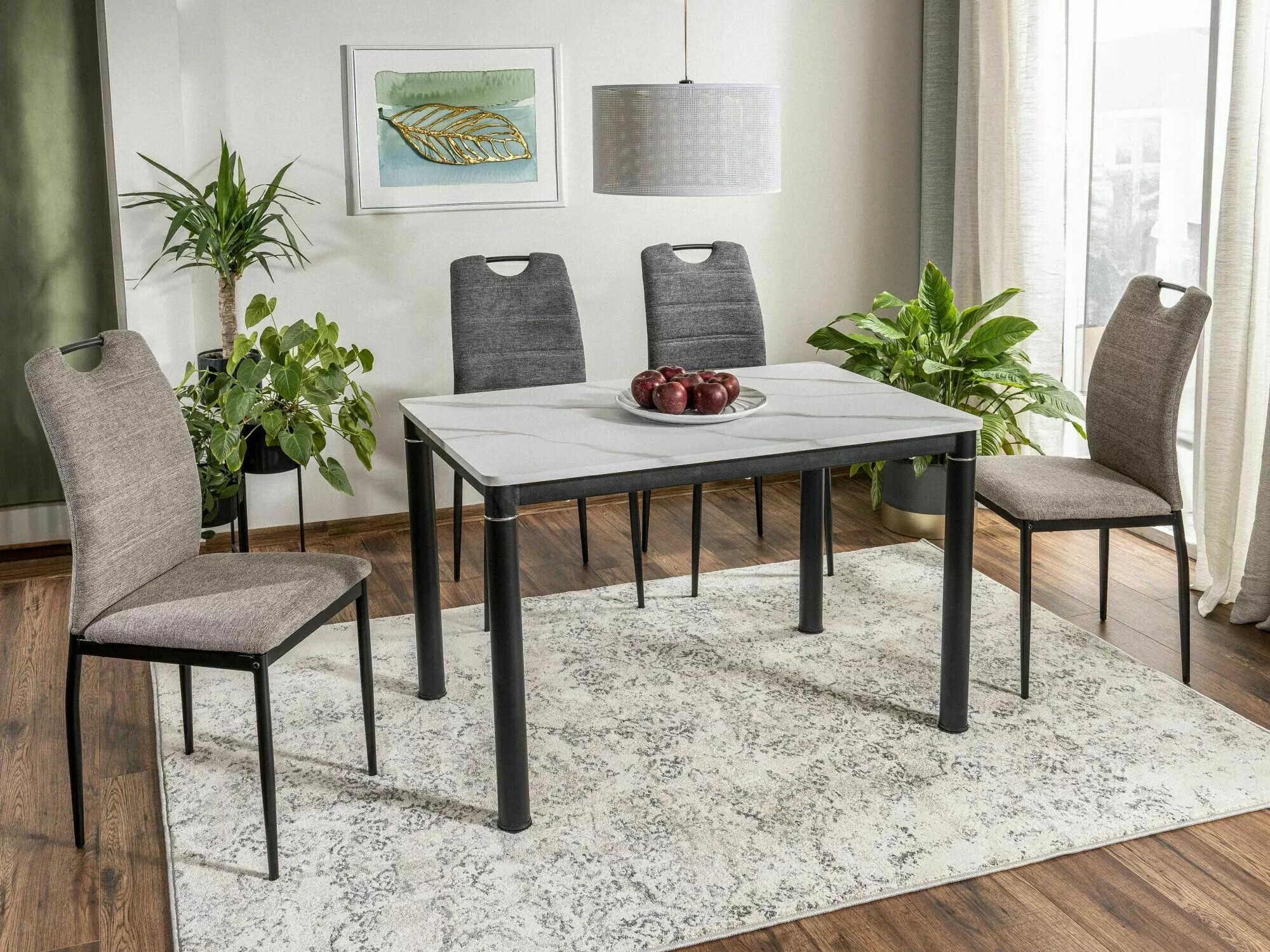 Cтол Detroit 588 (Белый мрамор)