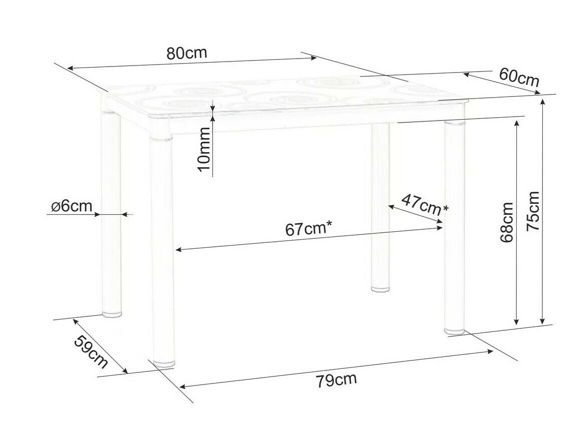 Galds Detroit 588 (Artisan ozols)