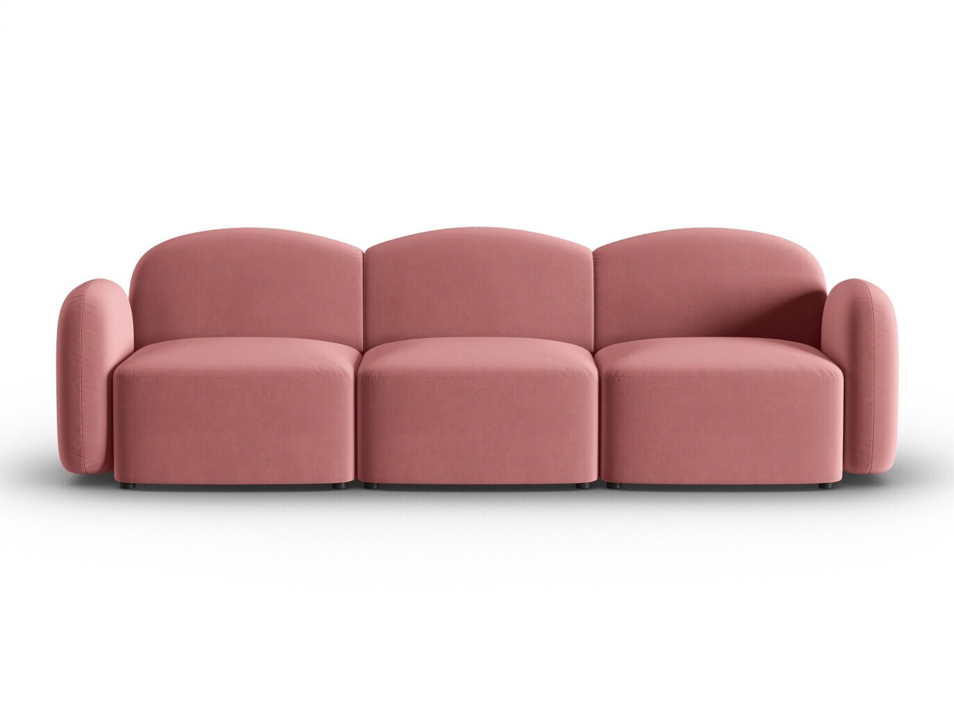 Dīvāns Tolmira 101 (Casino Tumši rozā)