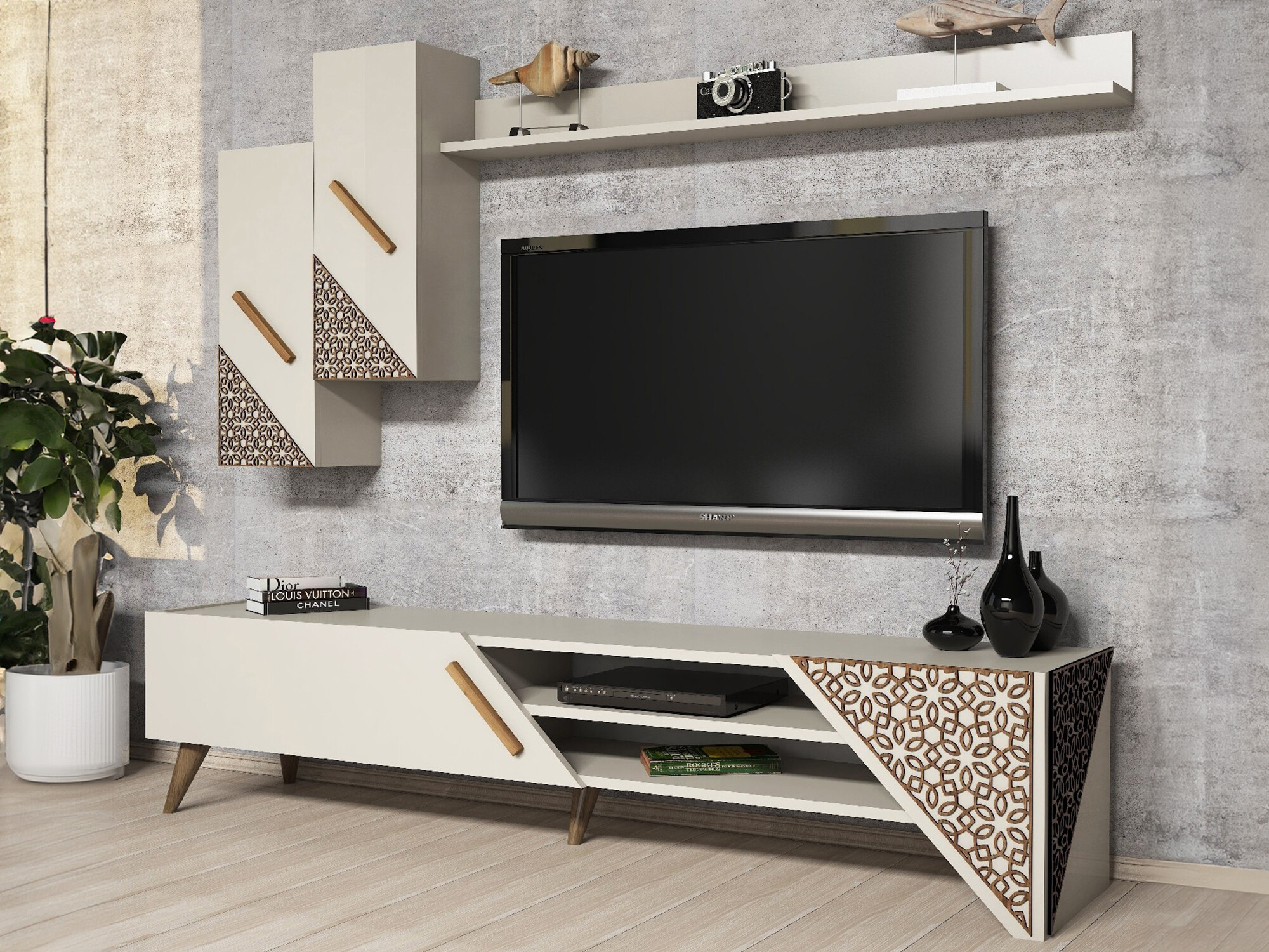 Набор для гостиной Kailua 1564 (Крем)