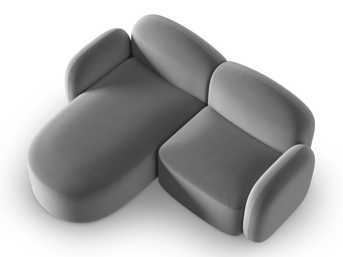 Stūra dīvāns Tolmira 102 (Casino Gaiši pelēks)