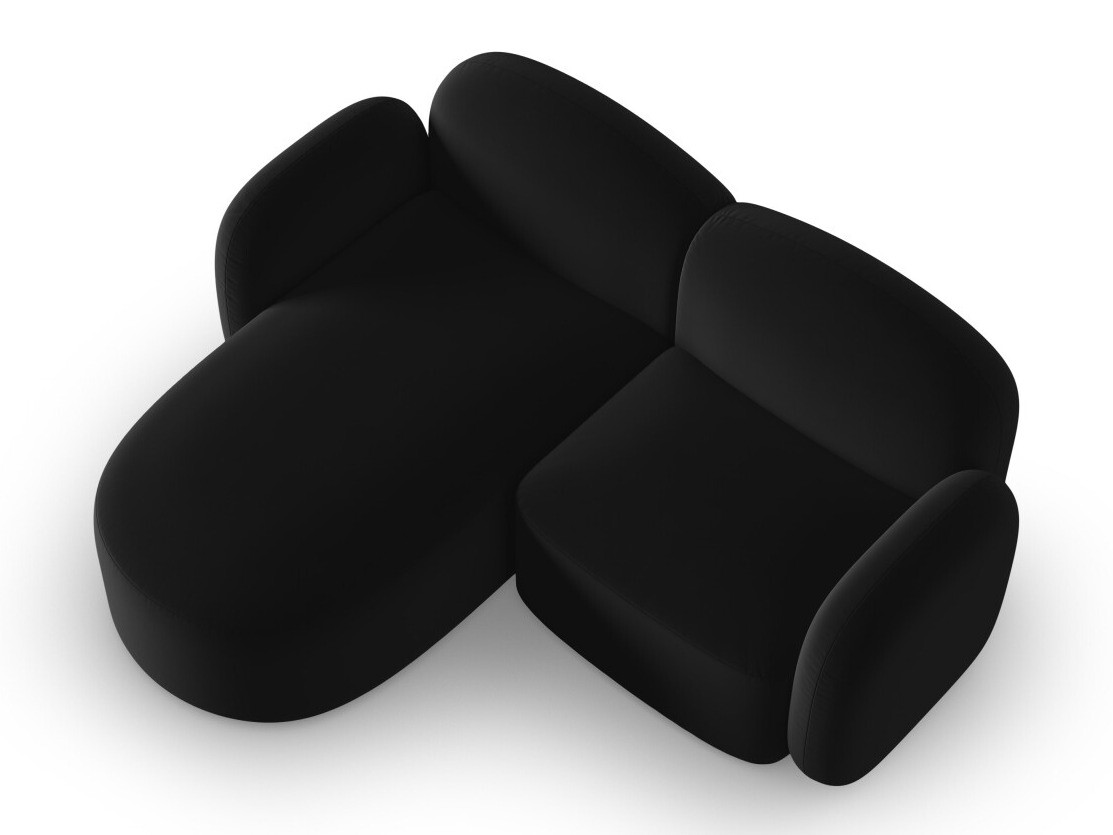 Stūra dīvāns Tolmira 102 (Casino Melns)