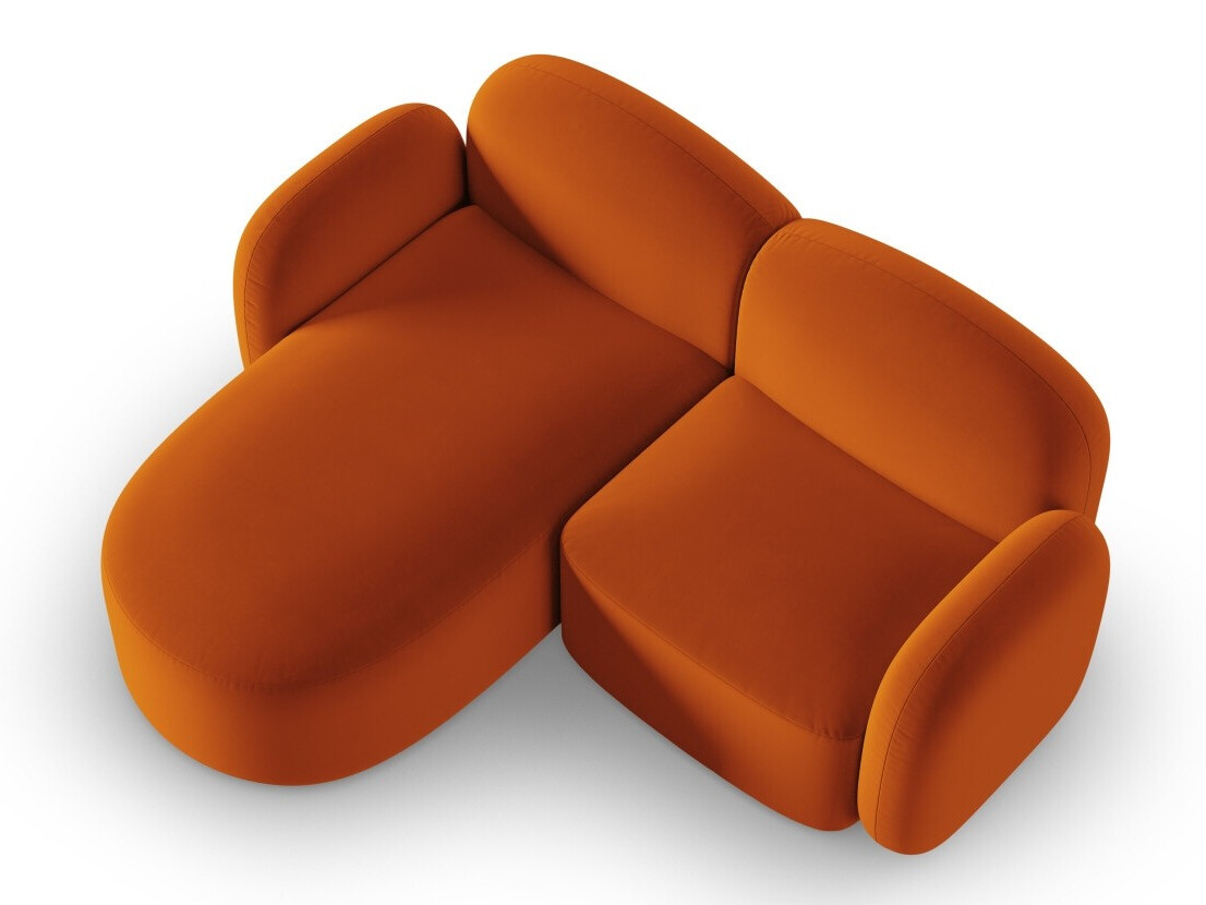 Stūra dīvāns Tolmira 102 (Casino Oranžs)