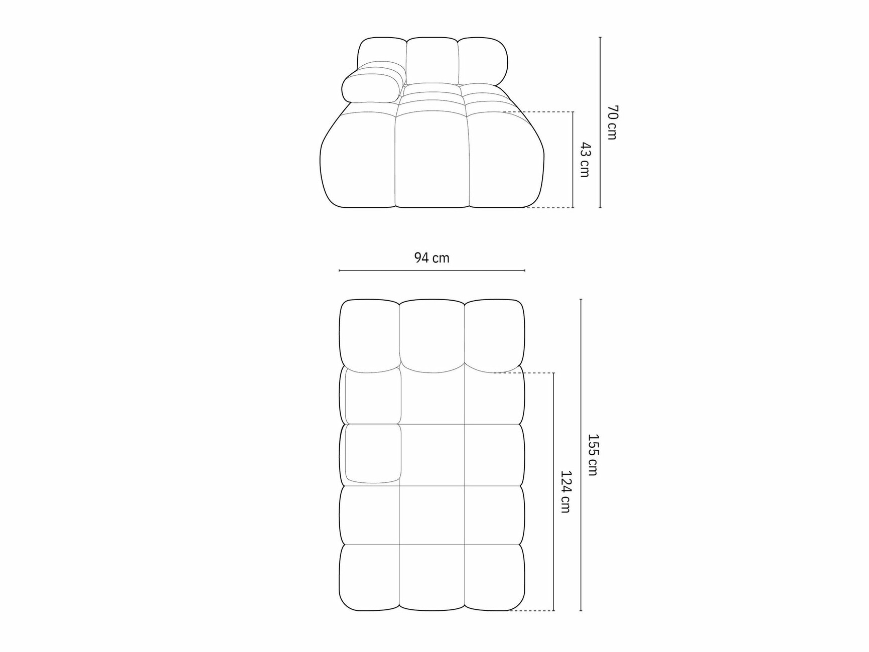 Kušete Caltenu 103 (Riviera 63)