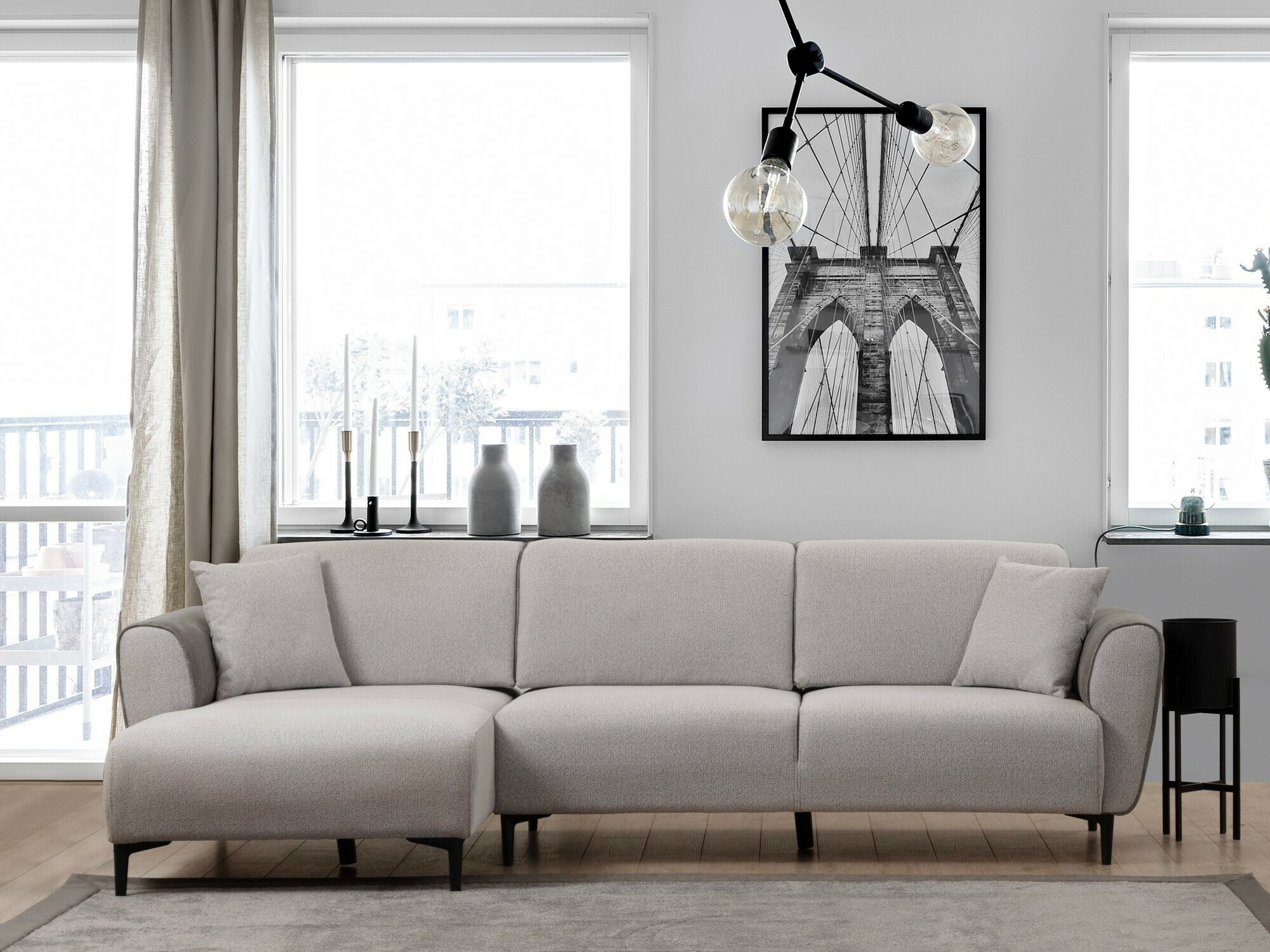 Stūra dīvāns Altadena 594 (Kreisais)