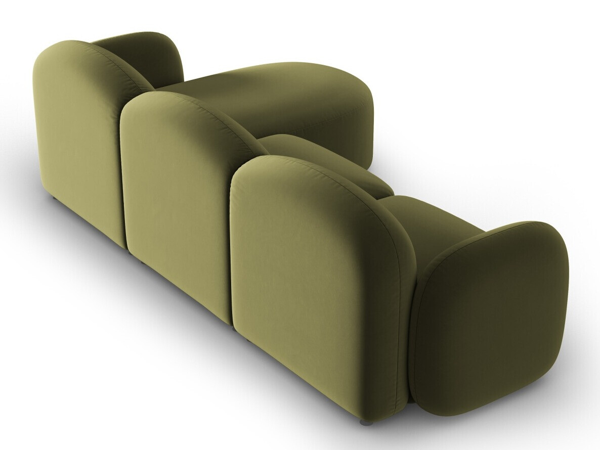 Stūra dīvāns Tolmira 104 (Casino Gaiši zaļa)