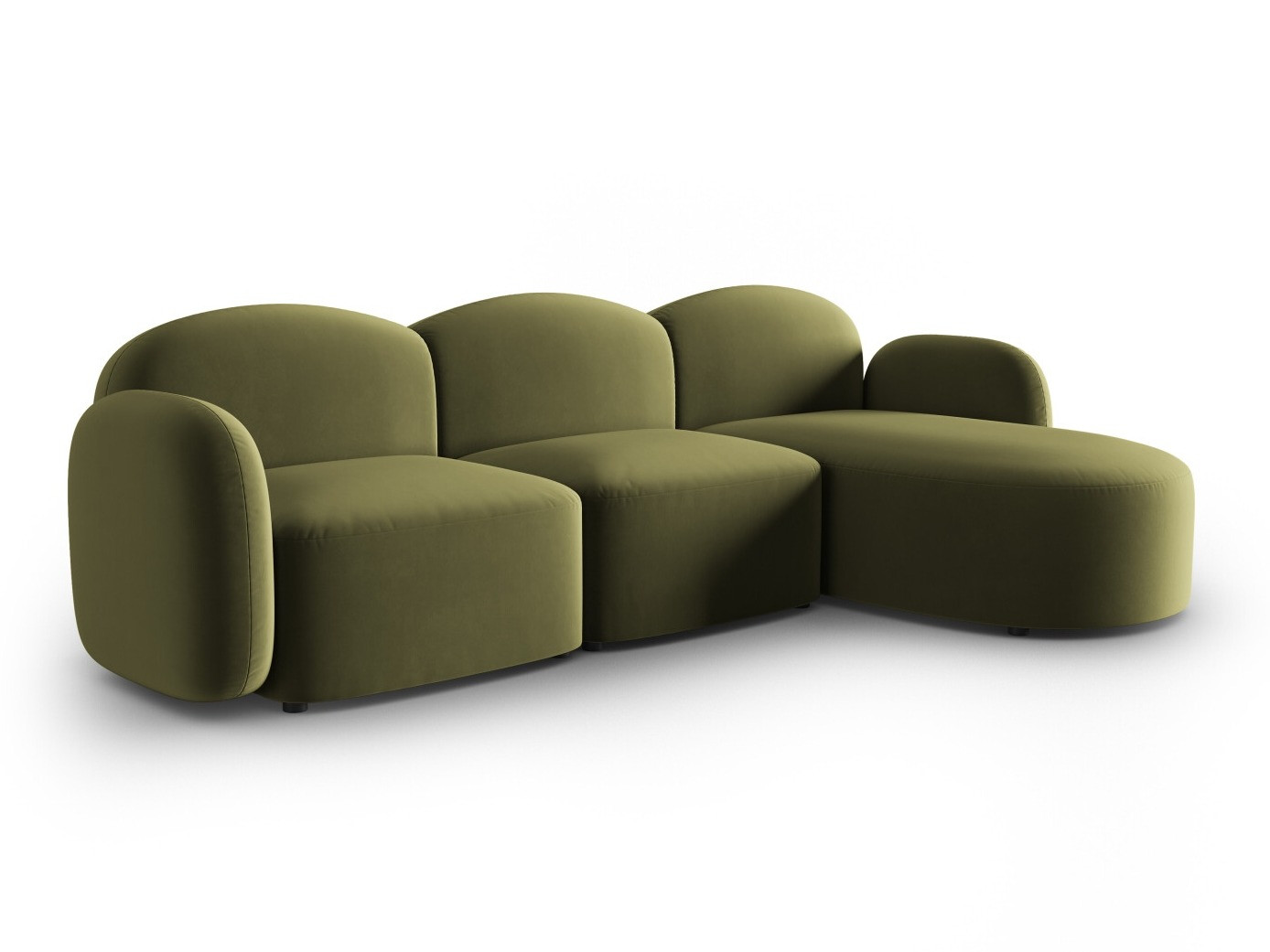 Stūra dīvāns Tolmira 104 (Casino Gaiši zaļa)