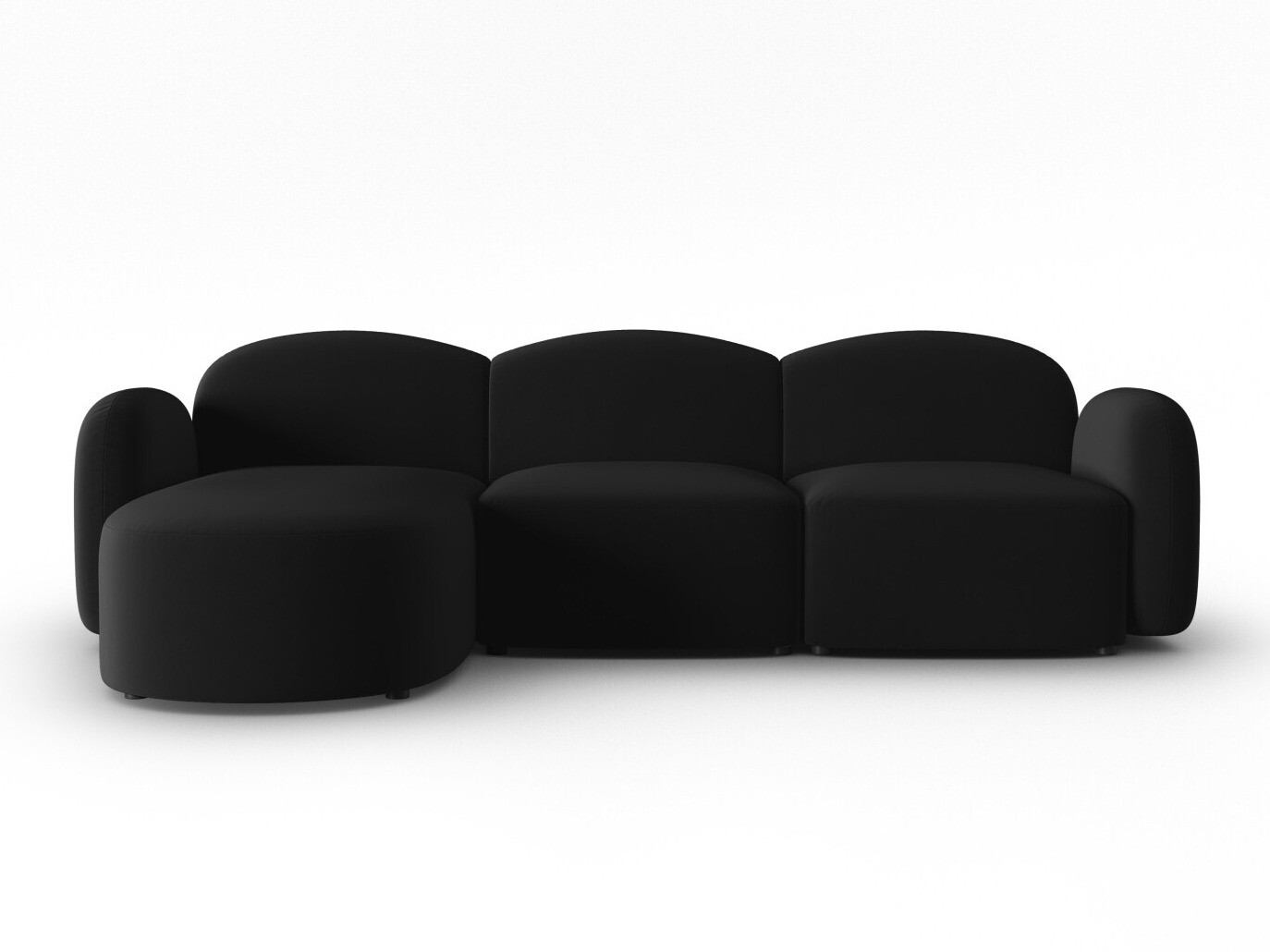 Stūra dīvāns Tolmira 104 (Casino Melns)