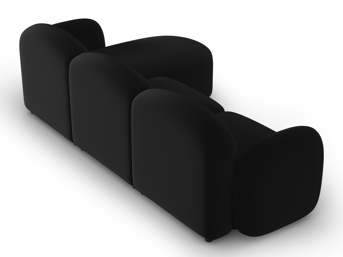 Stūra dīvāns Tolmira 104 (Casino Melns)