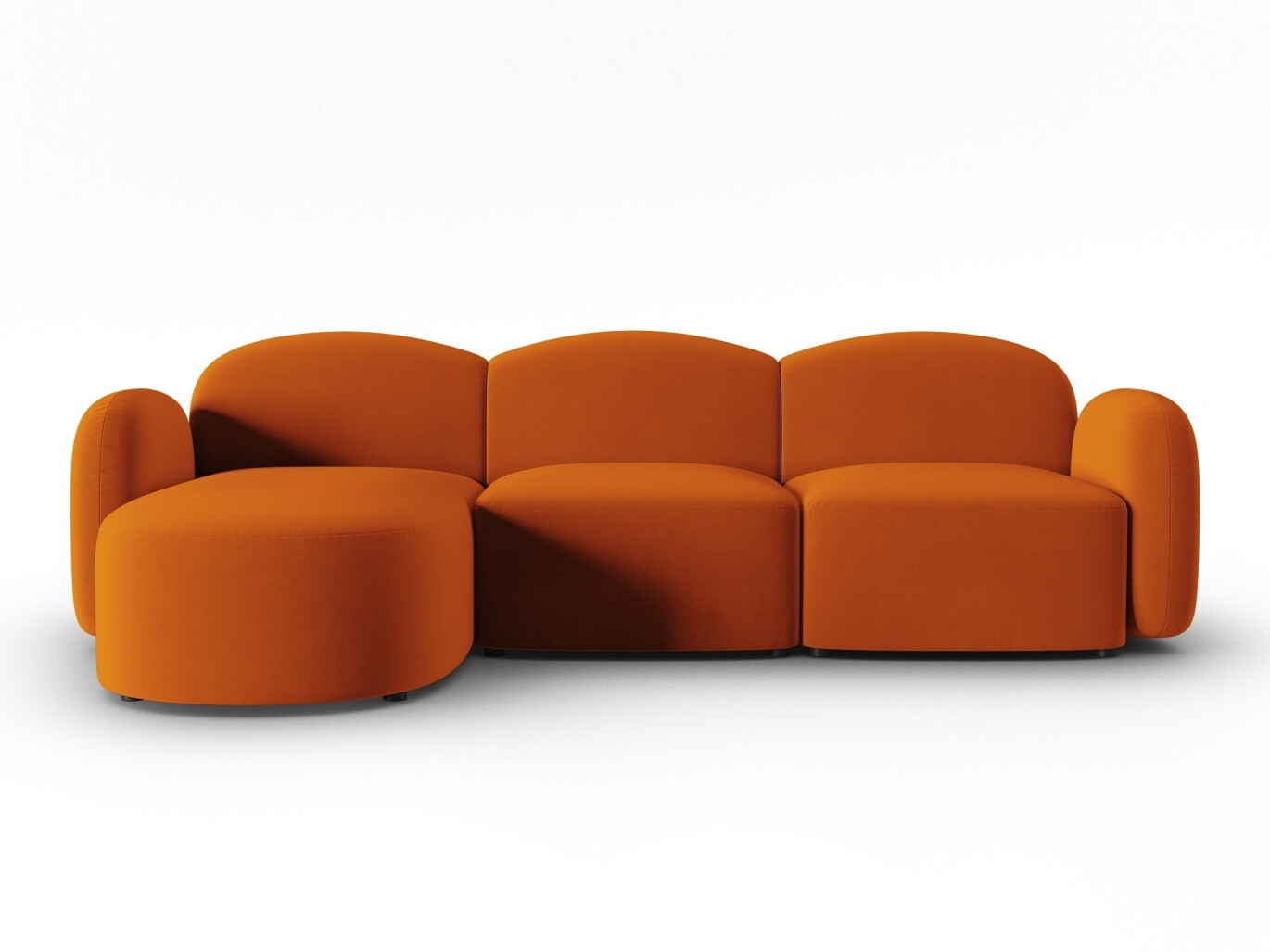 Stūra dīvāns Tolmira 104 (Casino Oranžs)